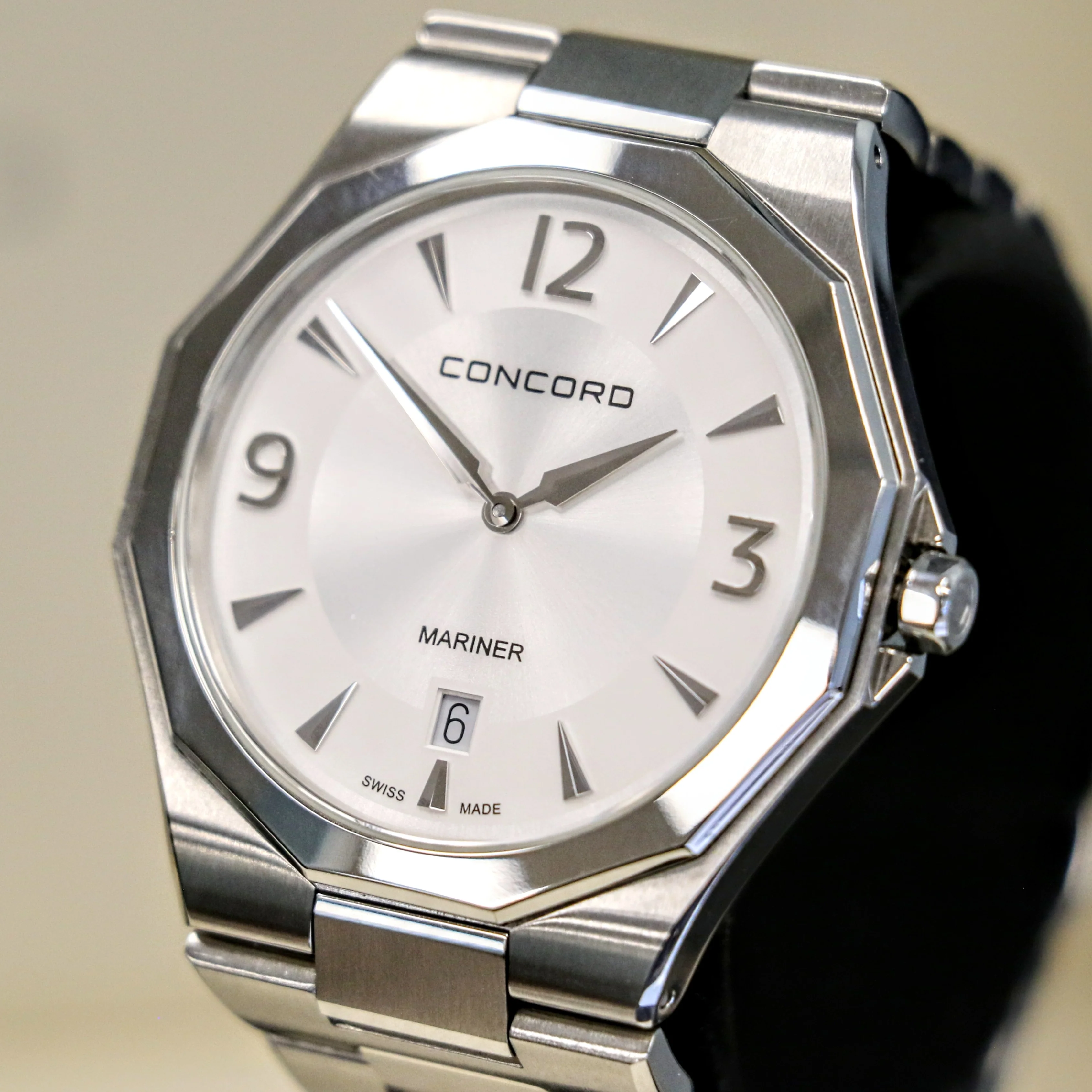 CONCORD Mariner Wristwatch Ref. 05.1.14.1186 Date Indicator - ALL Original! Boxes & Papers - Image 7
