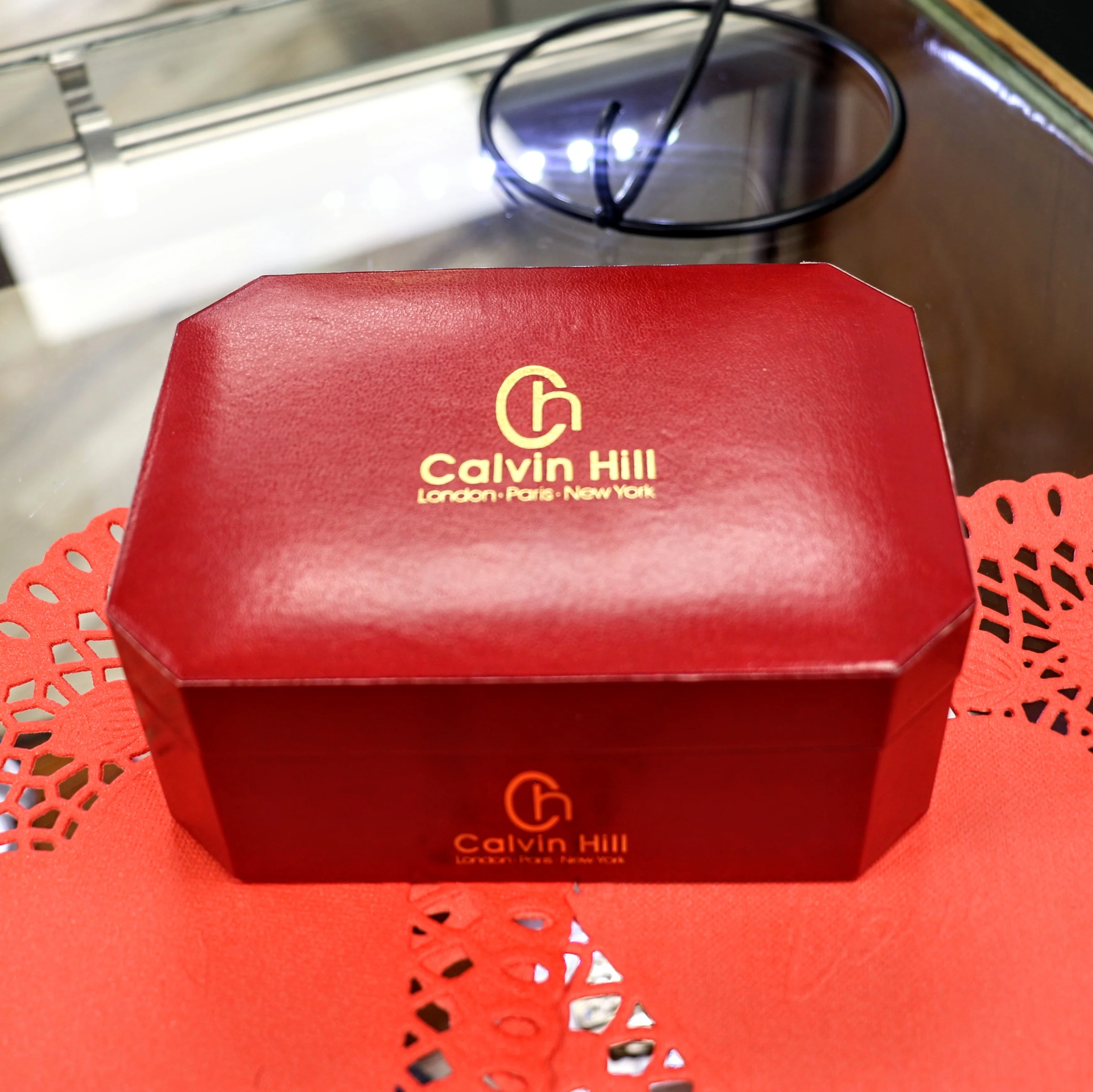 HIS and HERS - NOS Calvin Hill Couple Watches Quartz Wristwatches Box and New Batteries! - Image 6
