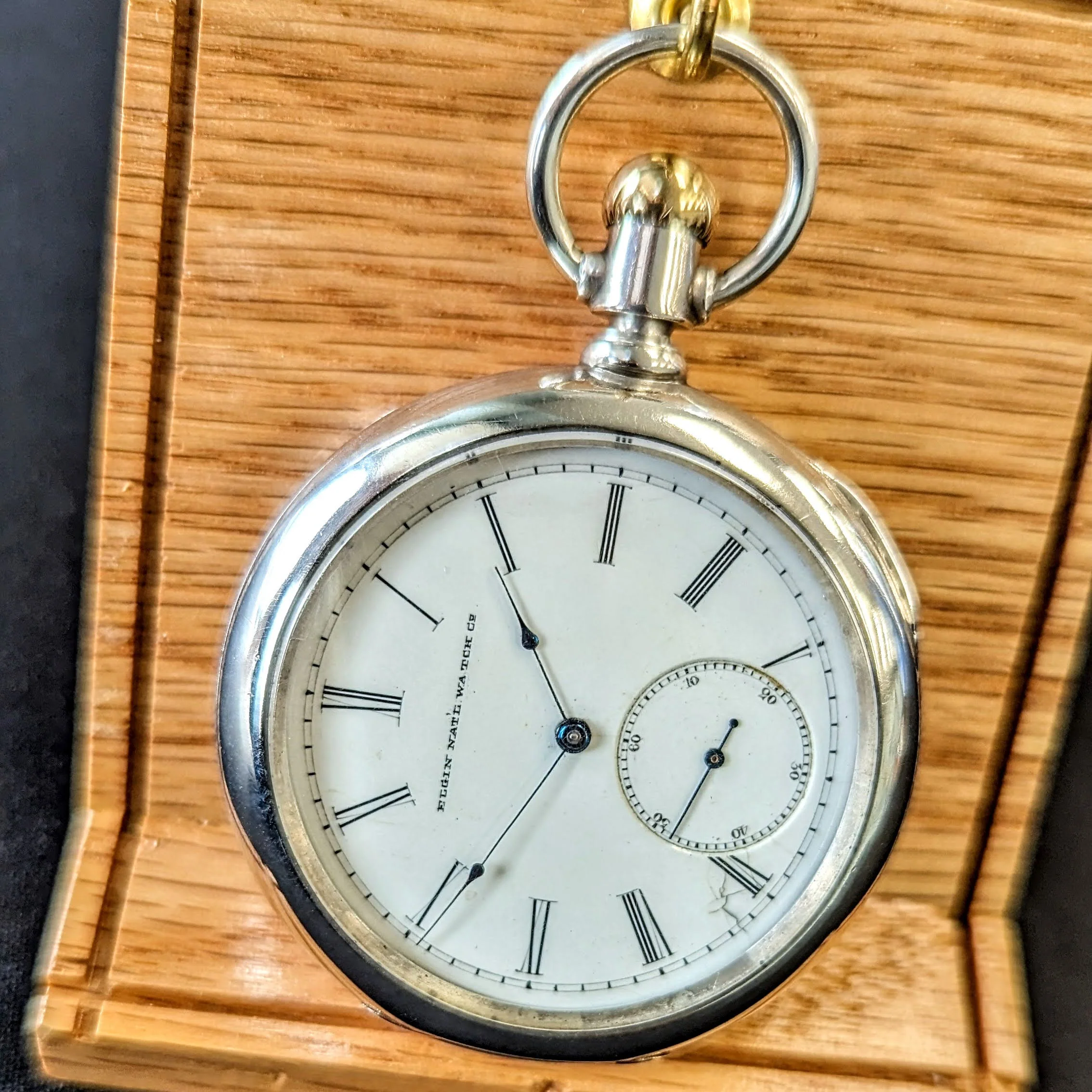1888 ELGIN Natl Watch Co. Pocket Watch 16s 11 Jewels Grade 92 Wristwatch - Image 4