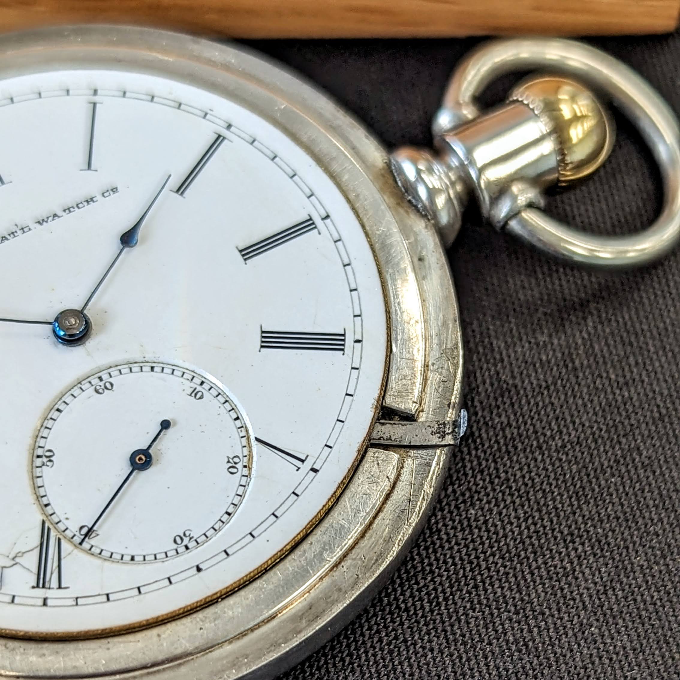 1888 ELGIN Natl Watch Co. Pocket Watch 16s 11 Jewels Grade 92 Wristwatch - Image 8