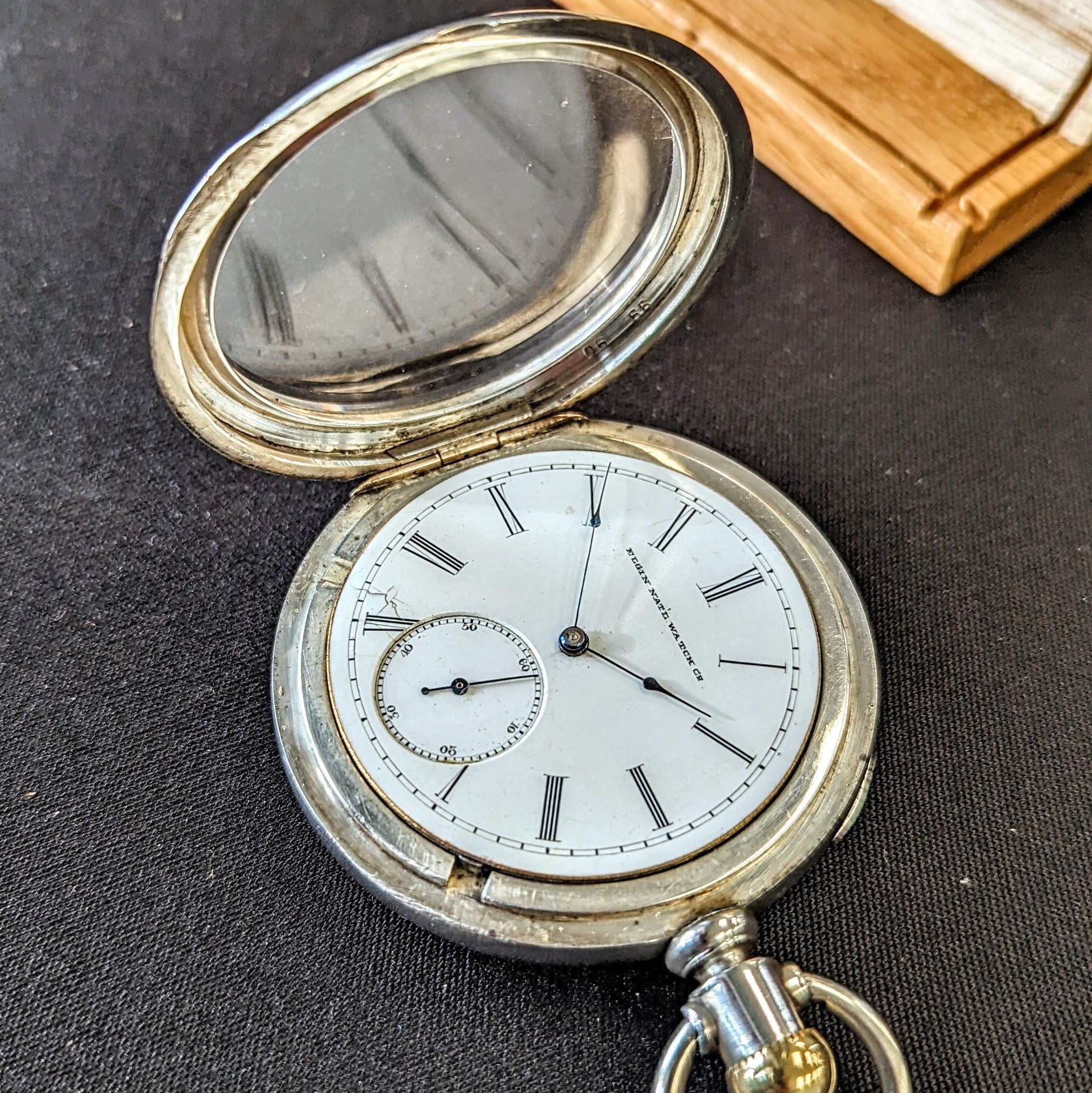 1888 ELGIN Natl Watch Co. Pocket Watch 16s 11 Jewels Grade 92 Wristwatch - Image 9