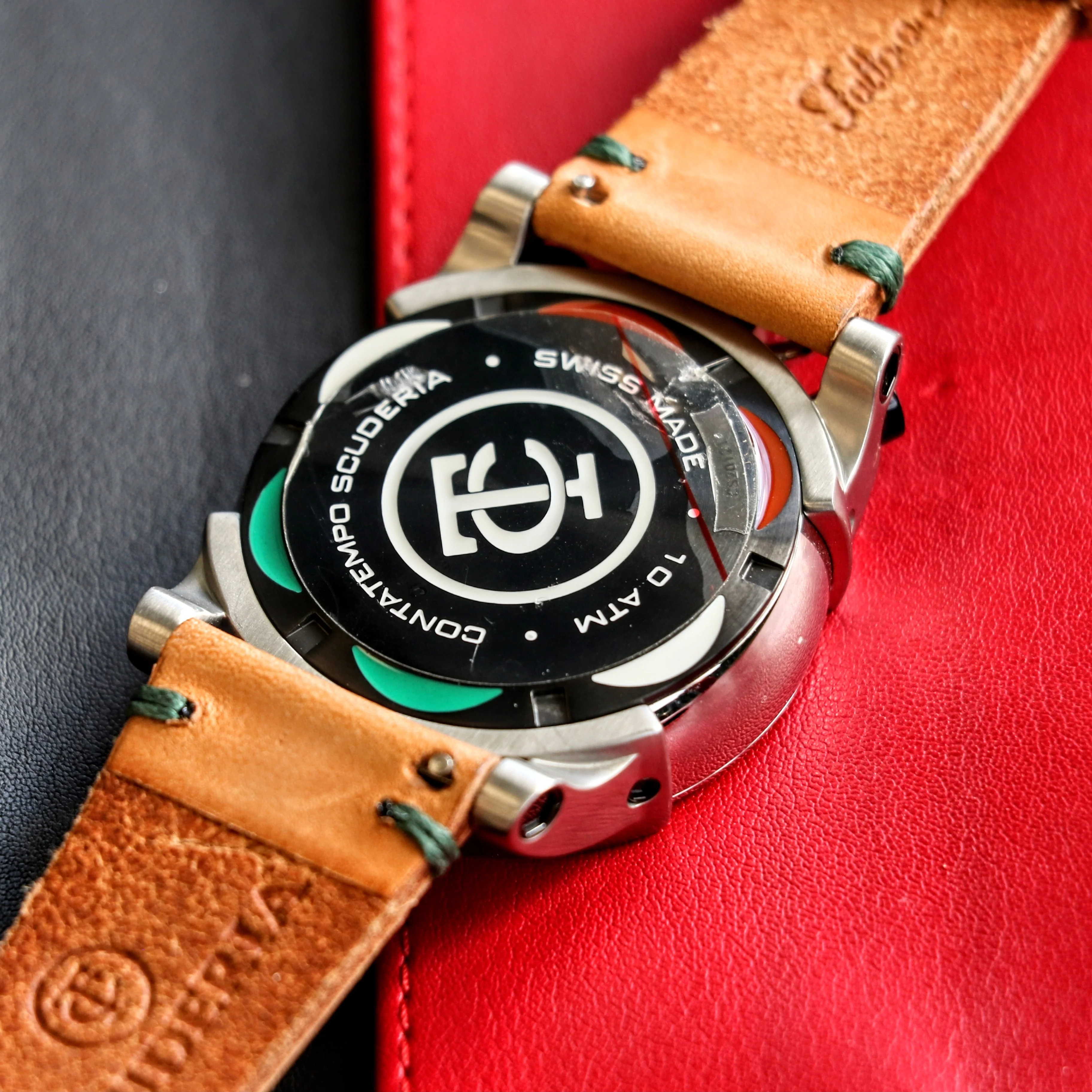CT Scuderia Corsa Café Racer Wristwatch Chronografo Model CS20121 - Box & Papers - Image 11