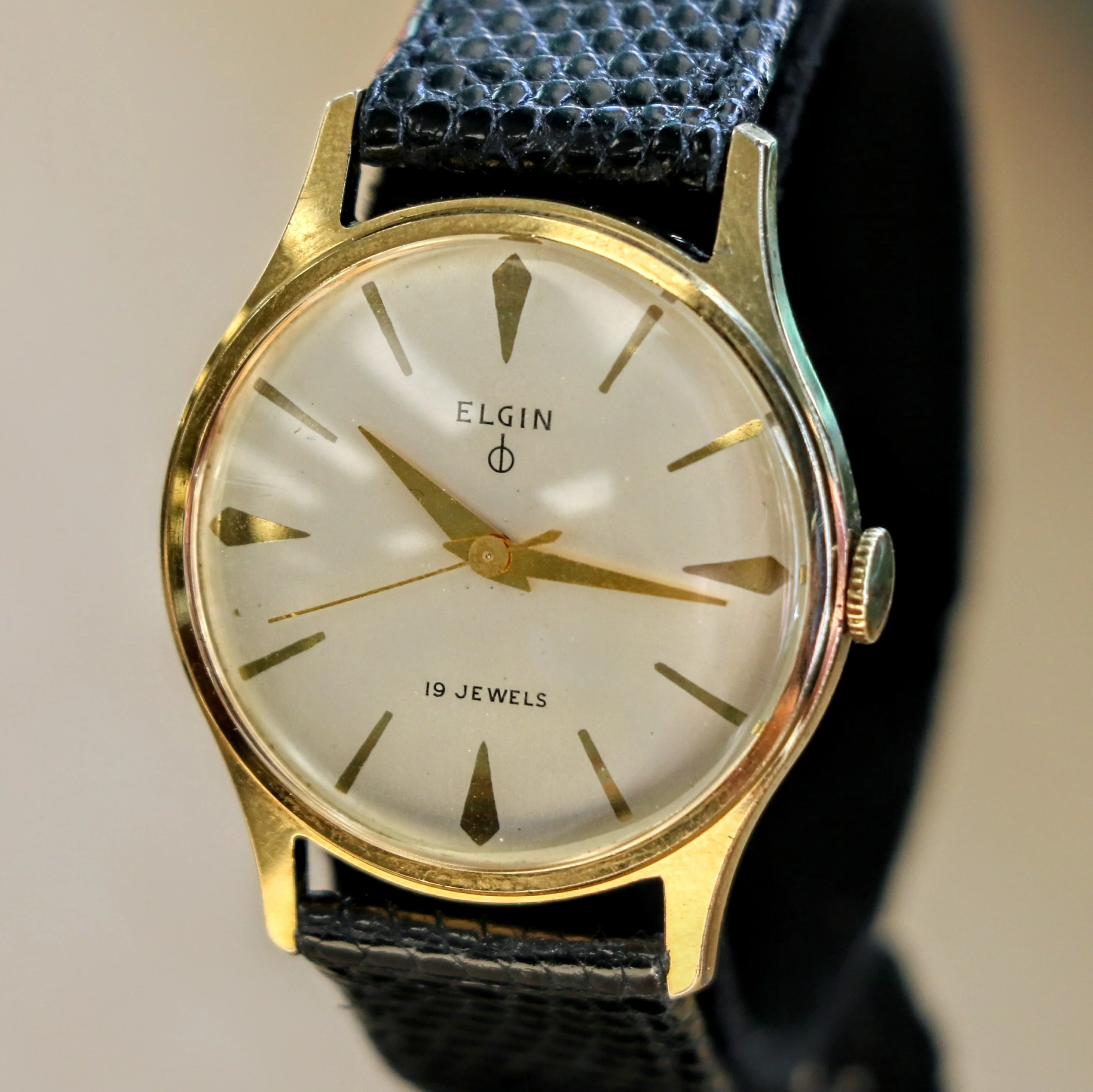 ELGIN DuraPower Wristwatch 19 Jewels Ref. 4254 Grade 752 Vintage U.S.A Watch - Image 3