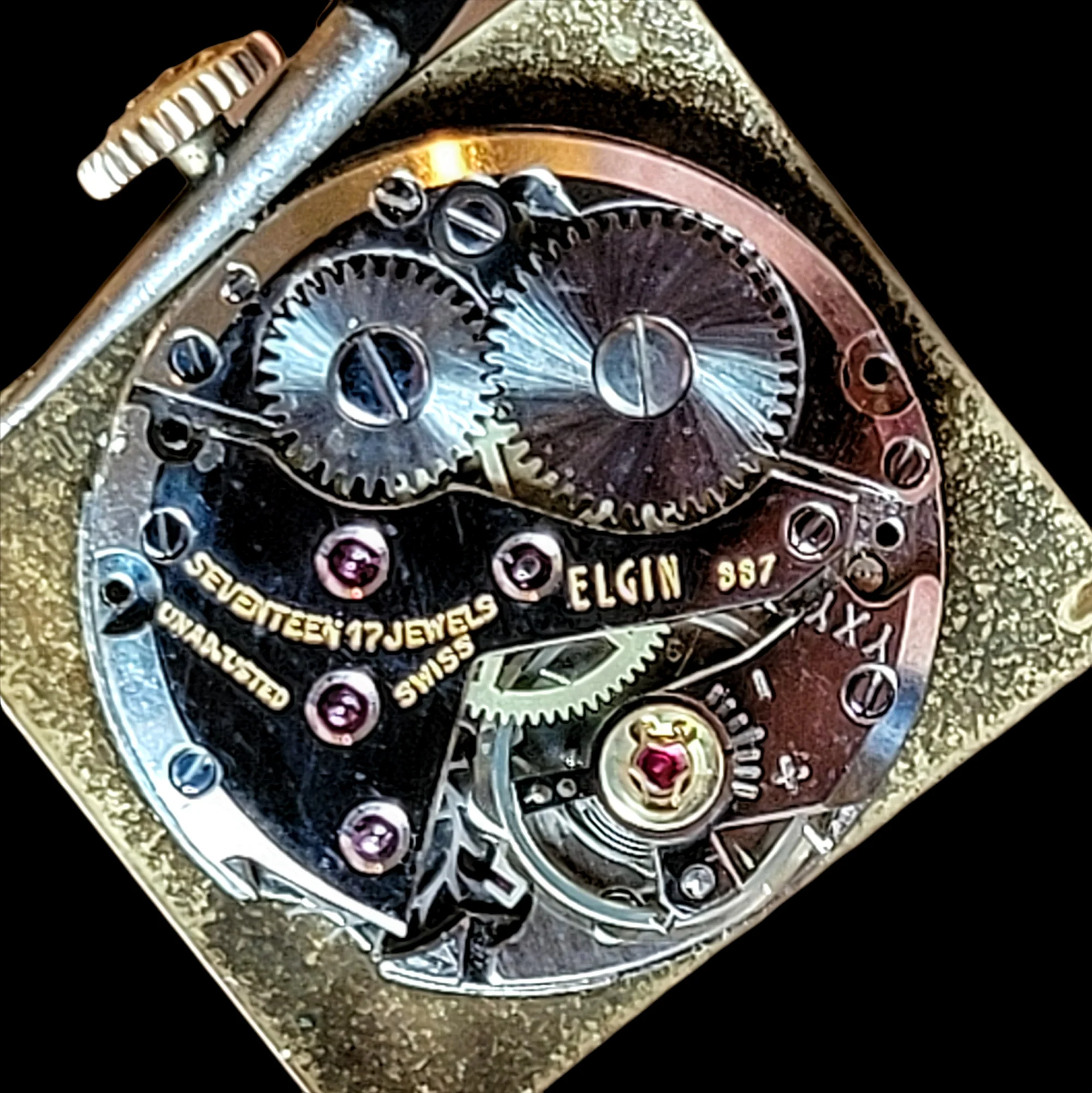 ELGIN Watch 17 Jewels 10K G.F. Swiss Made - Image 12