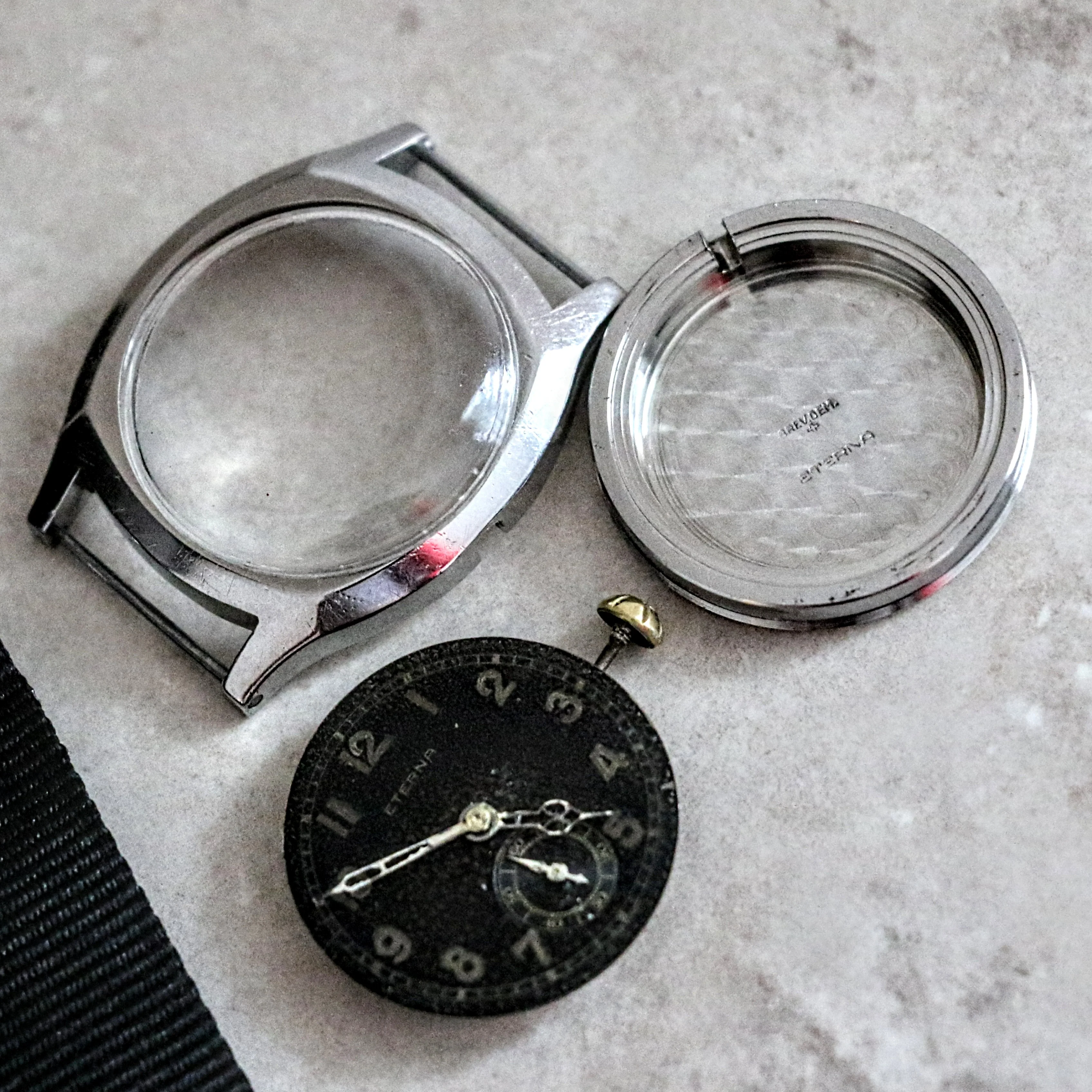 ETERNA Majetek Vojenske Spravy Watch Pilot’s Wristwatch Czech Air Force WWII - Cal. 520 3 ADJ - Image 14