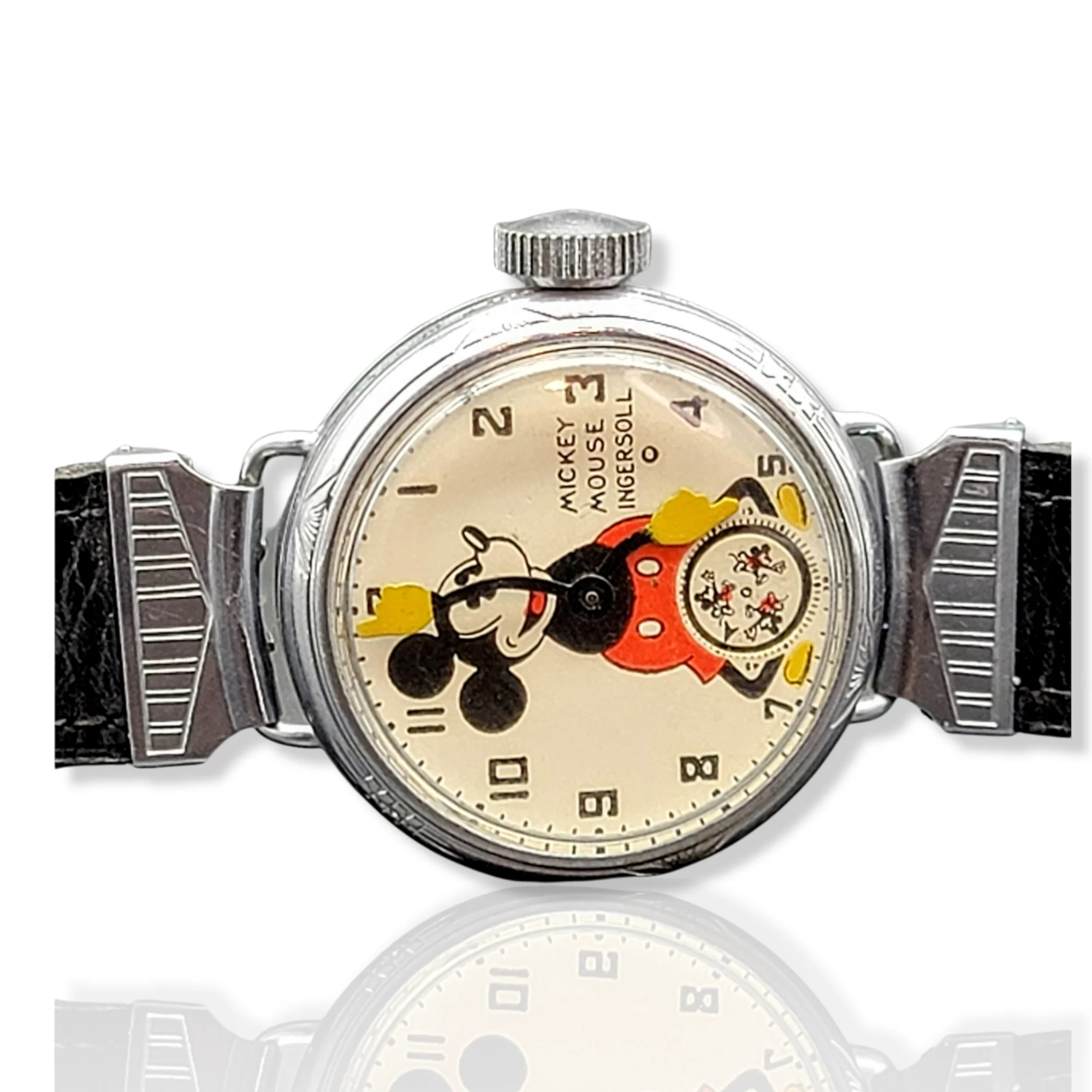 "First Edition" 1933 Mickey Mouse Ingersoll Watch - Image 11