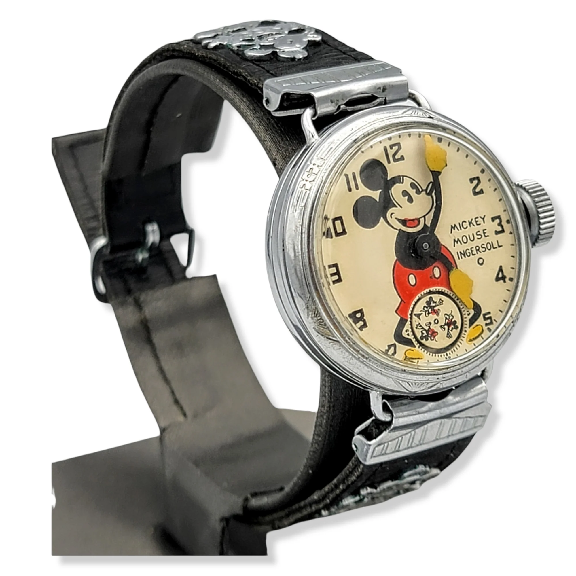 "First Edition" 1933 Mickey Mouse Ingersoll Watch - Image 3