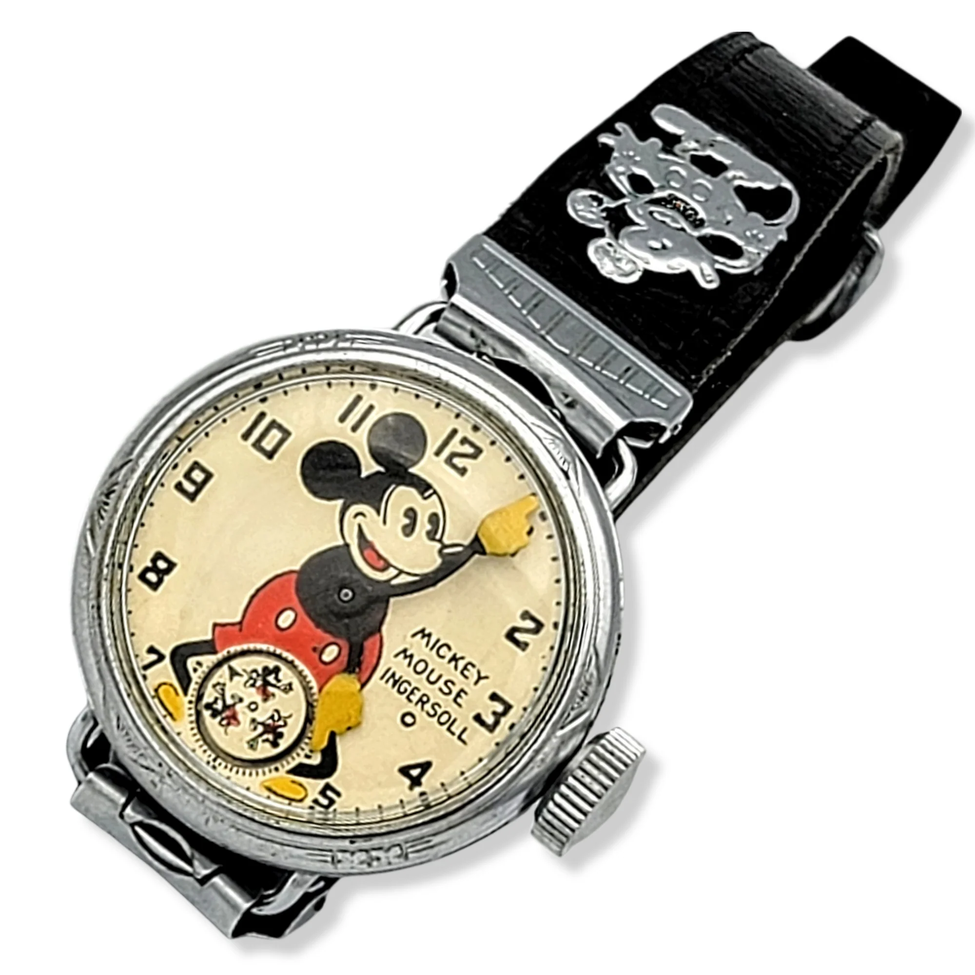 "First Edition" 1933 Mickey Mouse Ingersoll Watch - Image 4