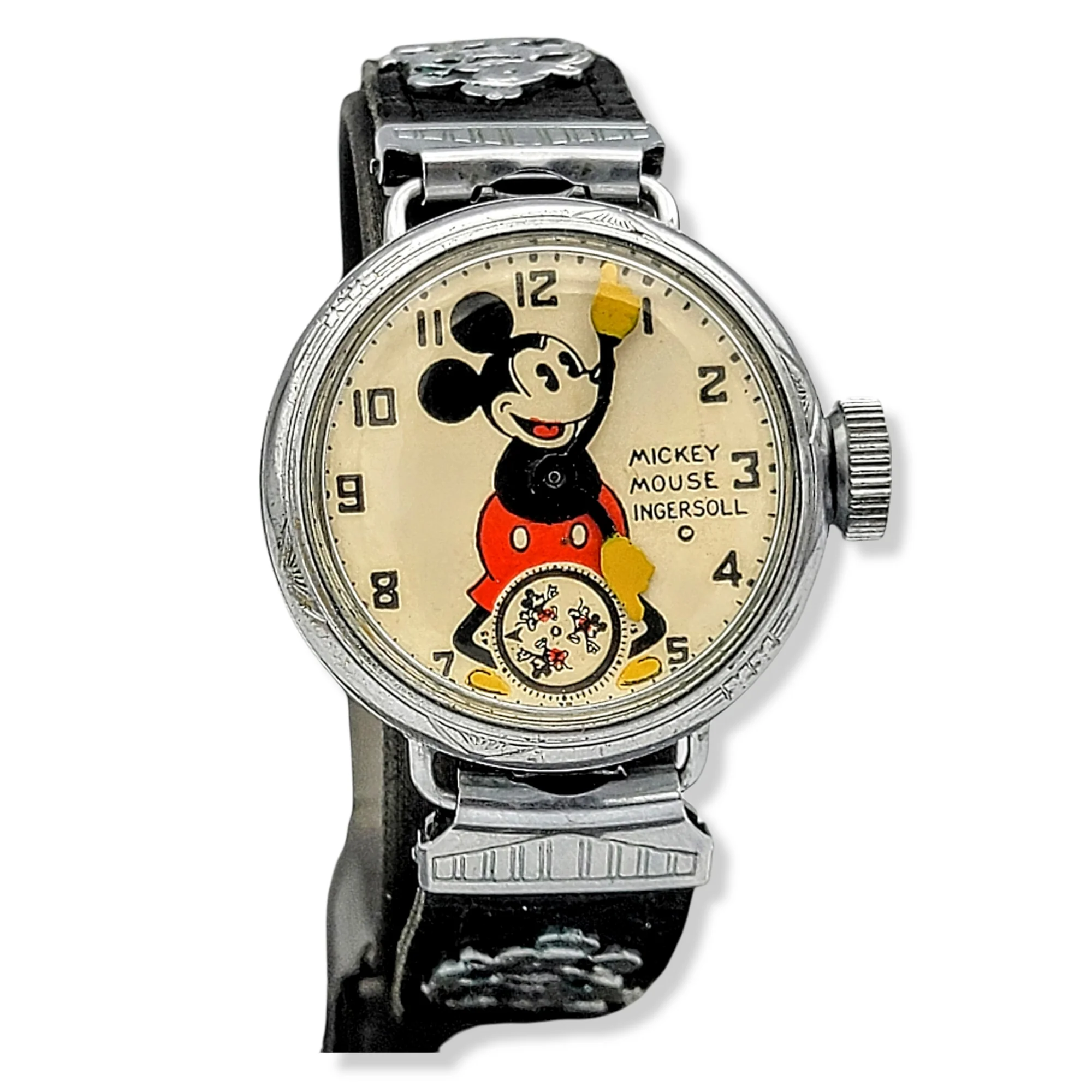 "First Edition" 1933 Mickey Mouse Ingersoll Watch - Image 5