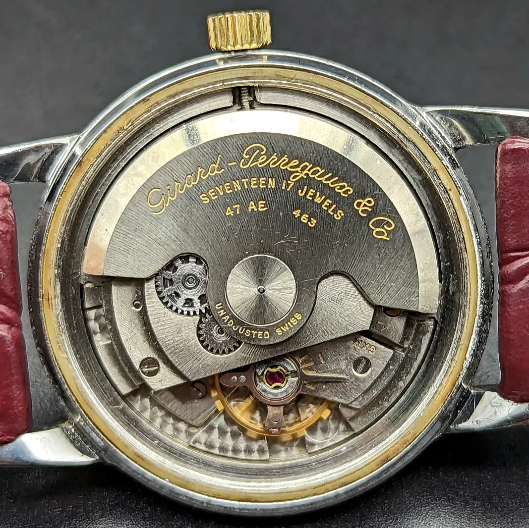 GIRARD-PERREGAUX Gyromatic Wristwatch Swiss Automatic Cal 47 AE Ref 6373 Watch - Image 15