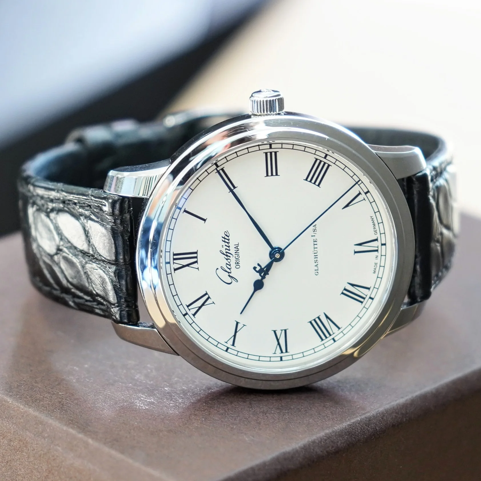 Glashütte Original Senator Automatic Watch 1-39-59-01-02-04 Wristwatch - BOX & Papers! - Image 11