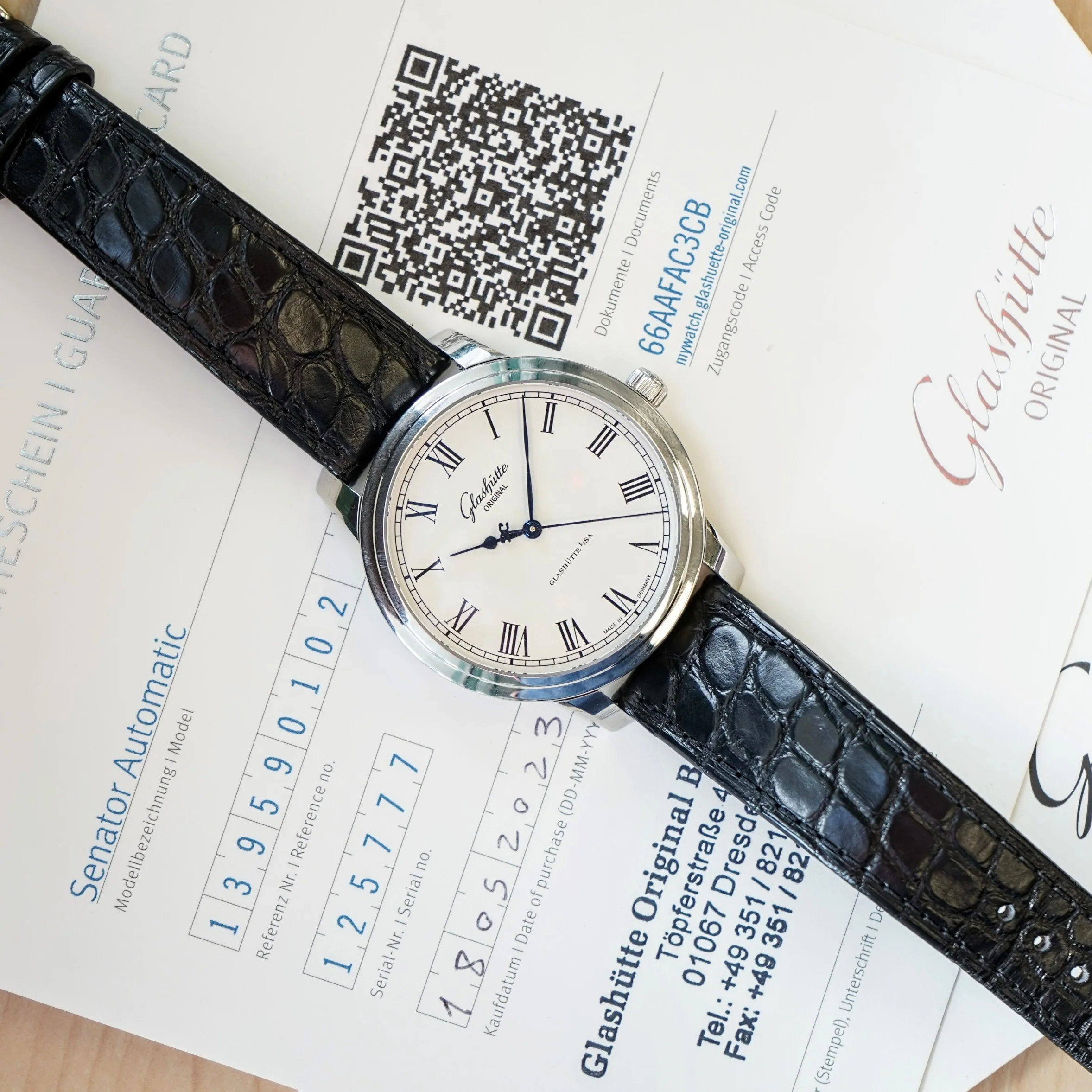Glashütte Original Senator Automatic Watch 1-39-59-01-02-04 Wristwatch - BOX & Papers! - Image 17