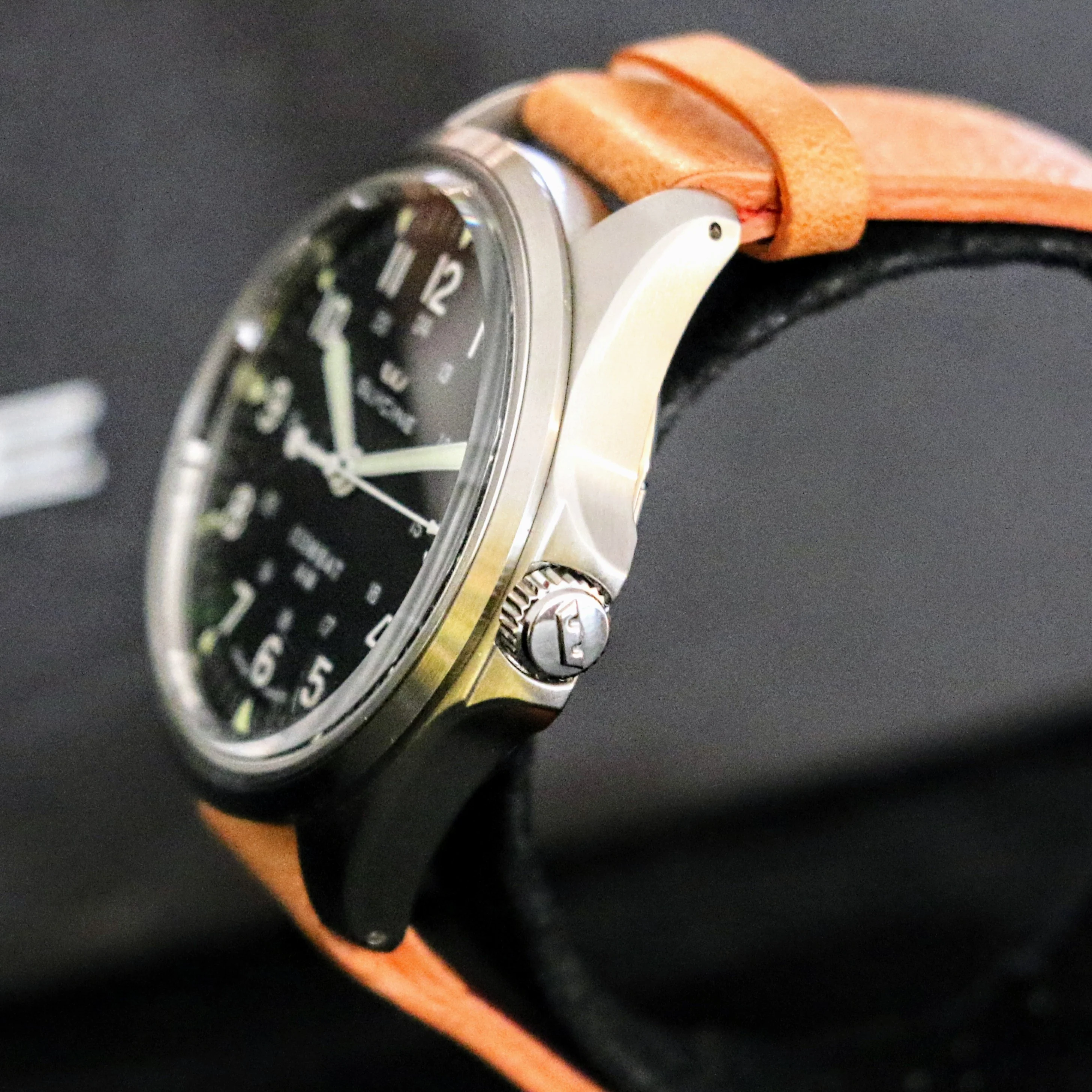 GLYCINE Combat AM Automatic Watch Ref GL0239 DEMO UNIT NEAR NOS! 2 STRAPS - Image 8