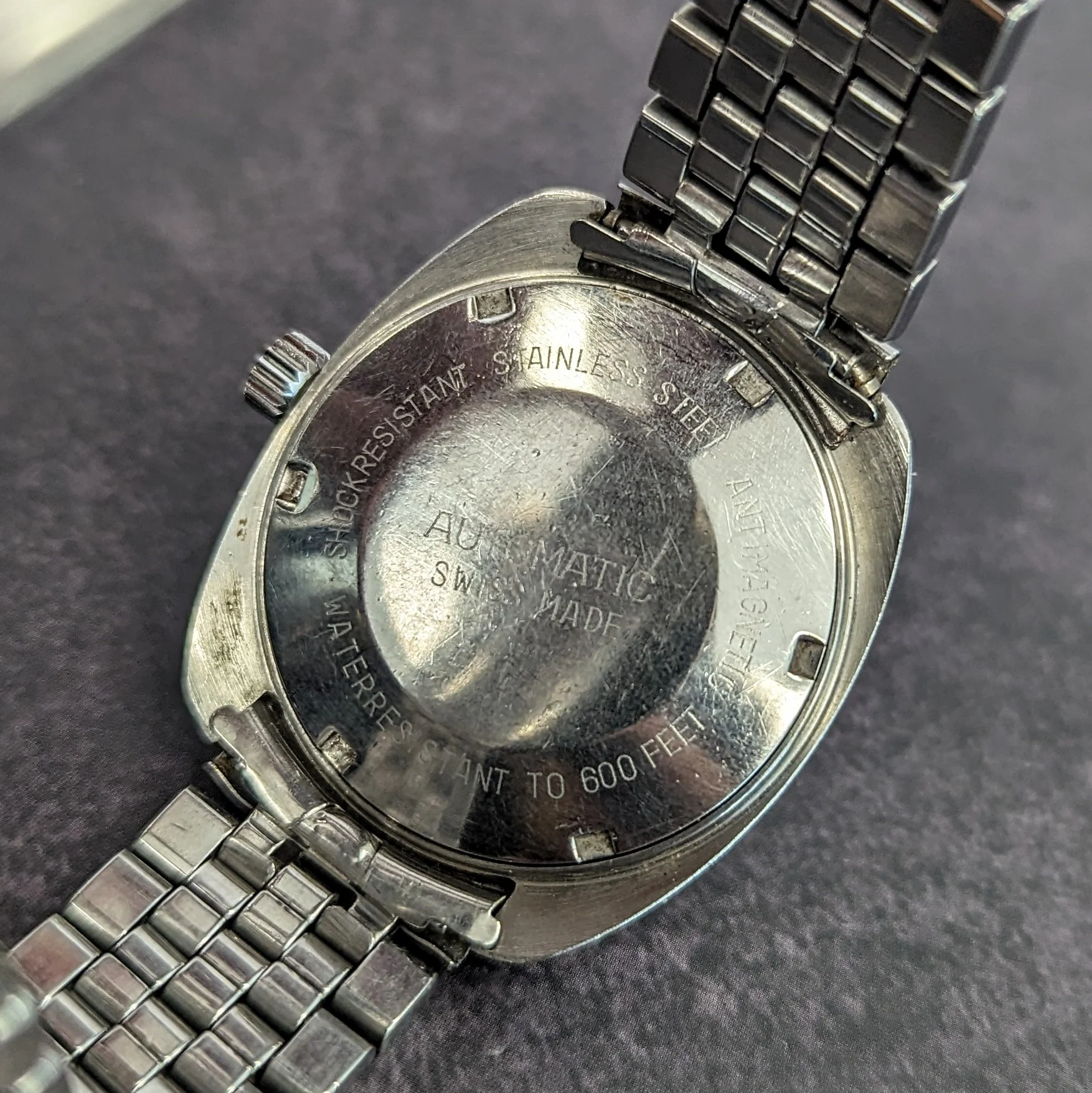 Vintage Glycine Diver 4142 Automatic Watch 37mm – 600ft – Swiss Made – 1970s - Image 10