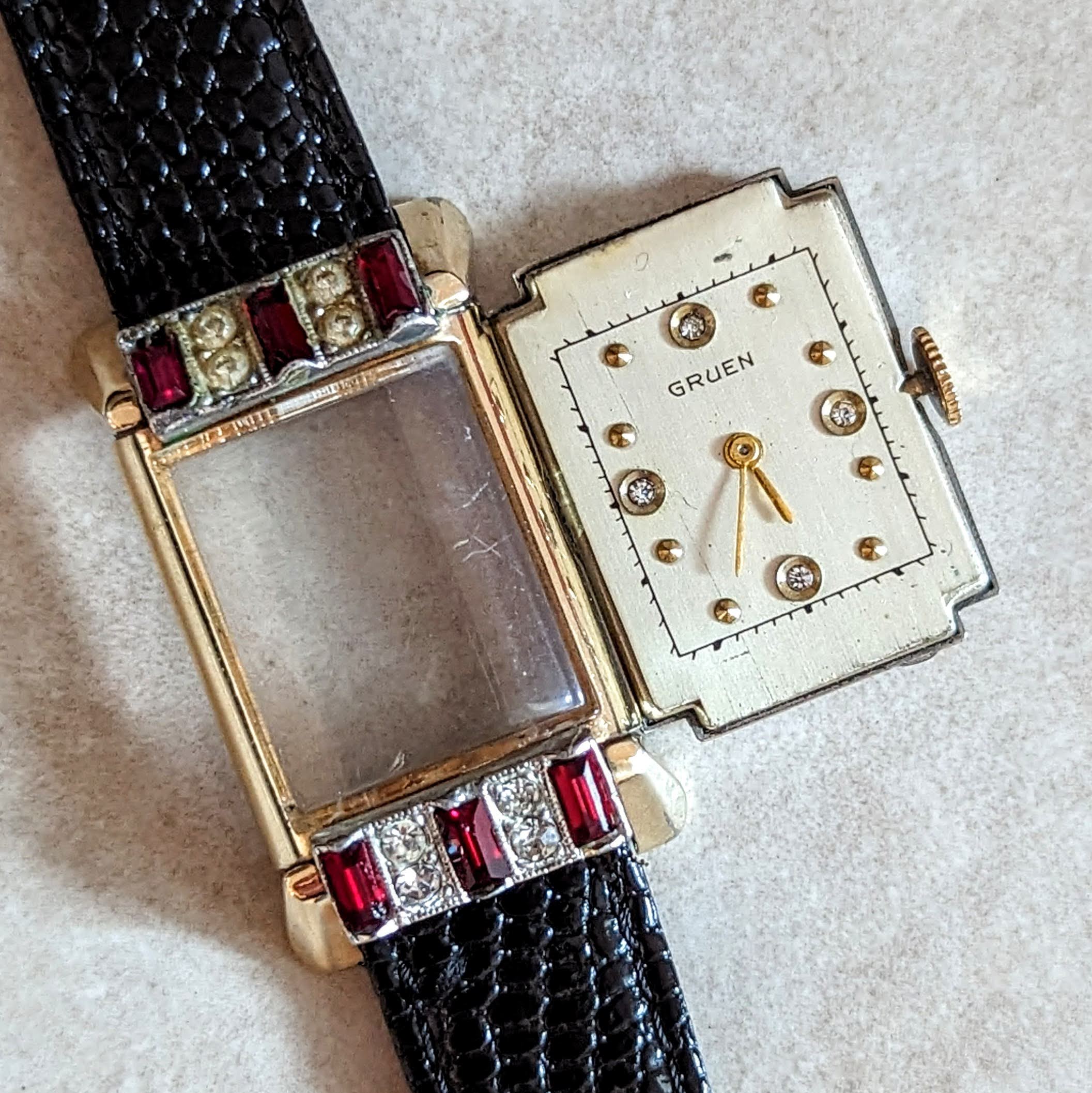 GRUEN Guild Watch Cal. 835 15 Jewels 4 ADJ Swiss Made Vintage Wristwatch - Image 13