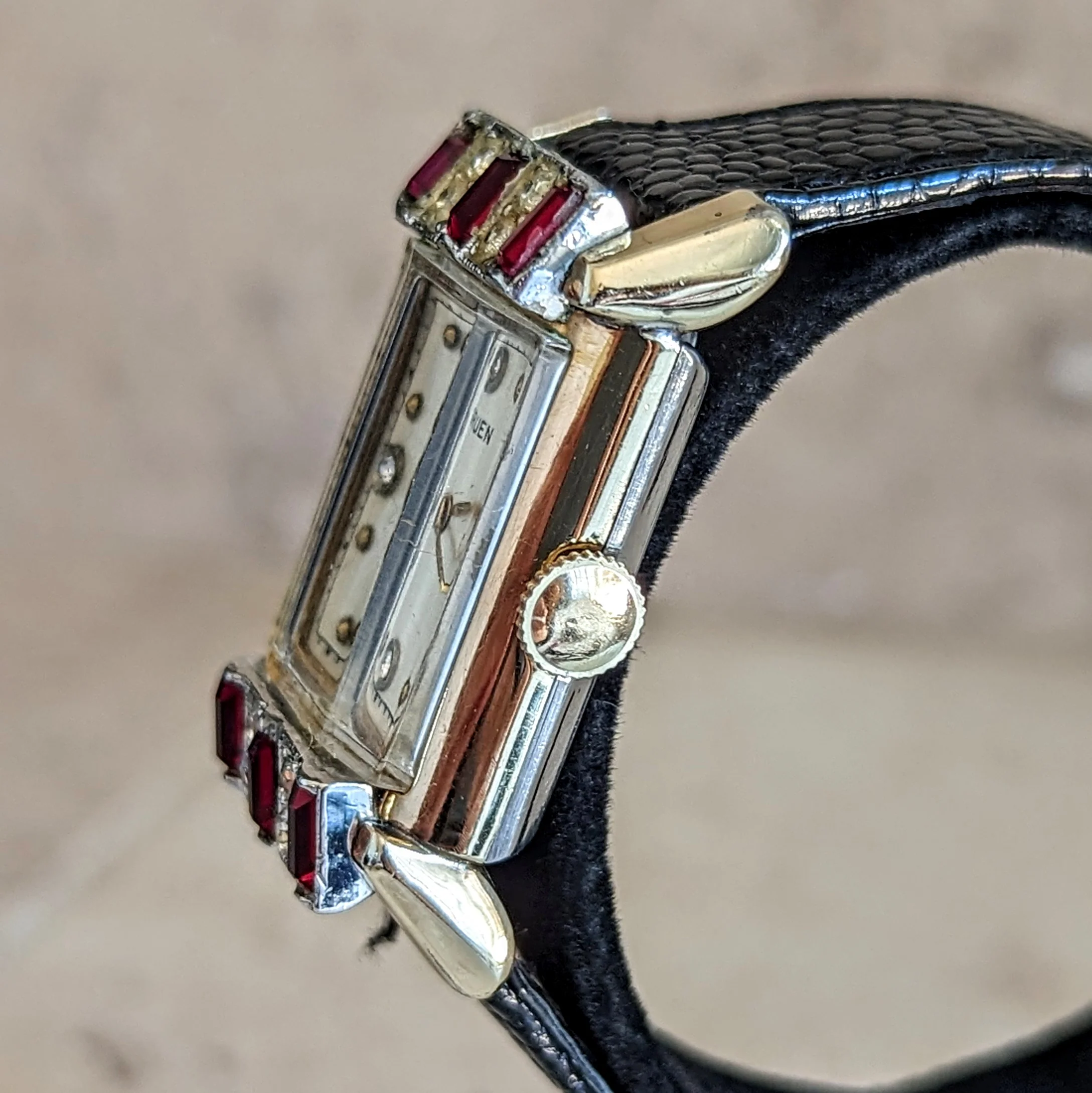 GRUEN Guild Watch Cal. 835 15 Jewels 4 ADJ Swiss Made Vintage Wristwatch - Image 5