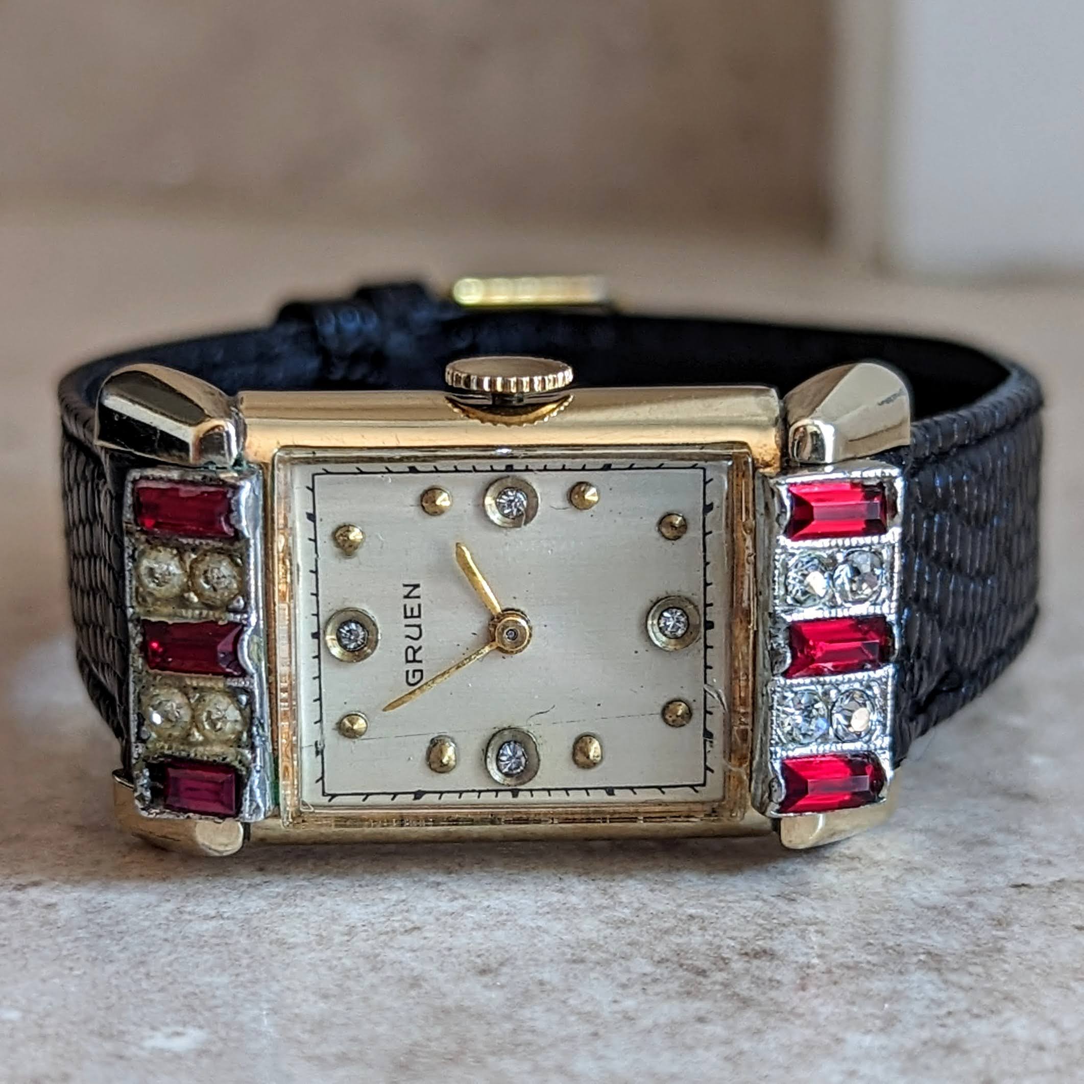 GRUEN Guild Watch Cal. 835 15 Jewels 4 ADJ Swiss Made Vintage Wristwatch - Image 8