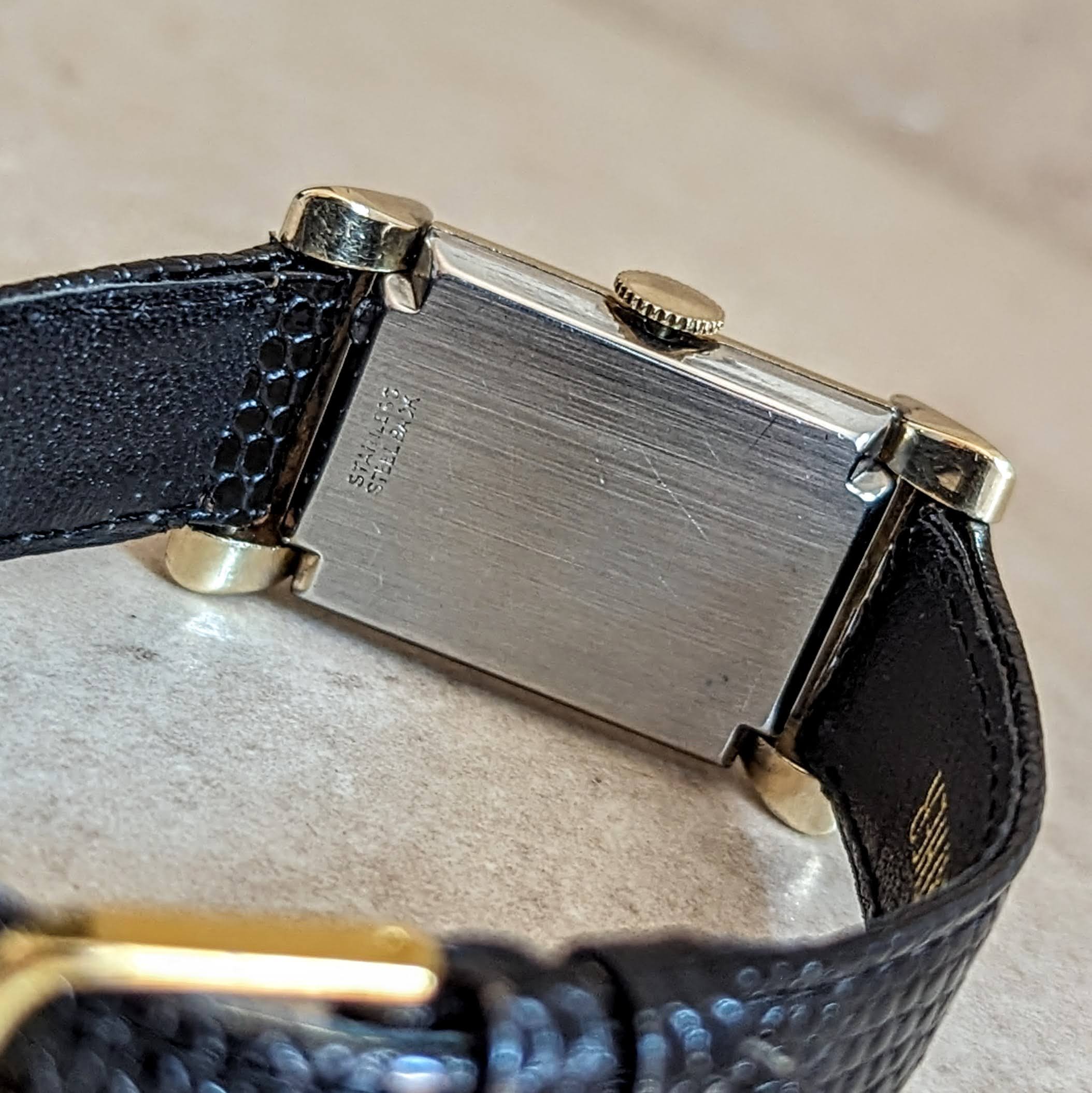 GRUEN Guild Watch Cal. 835 15 Jewels 4 ADJ Swiss Made Vintage Wristwatch - Image 9