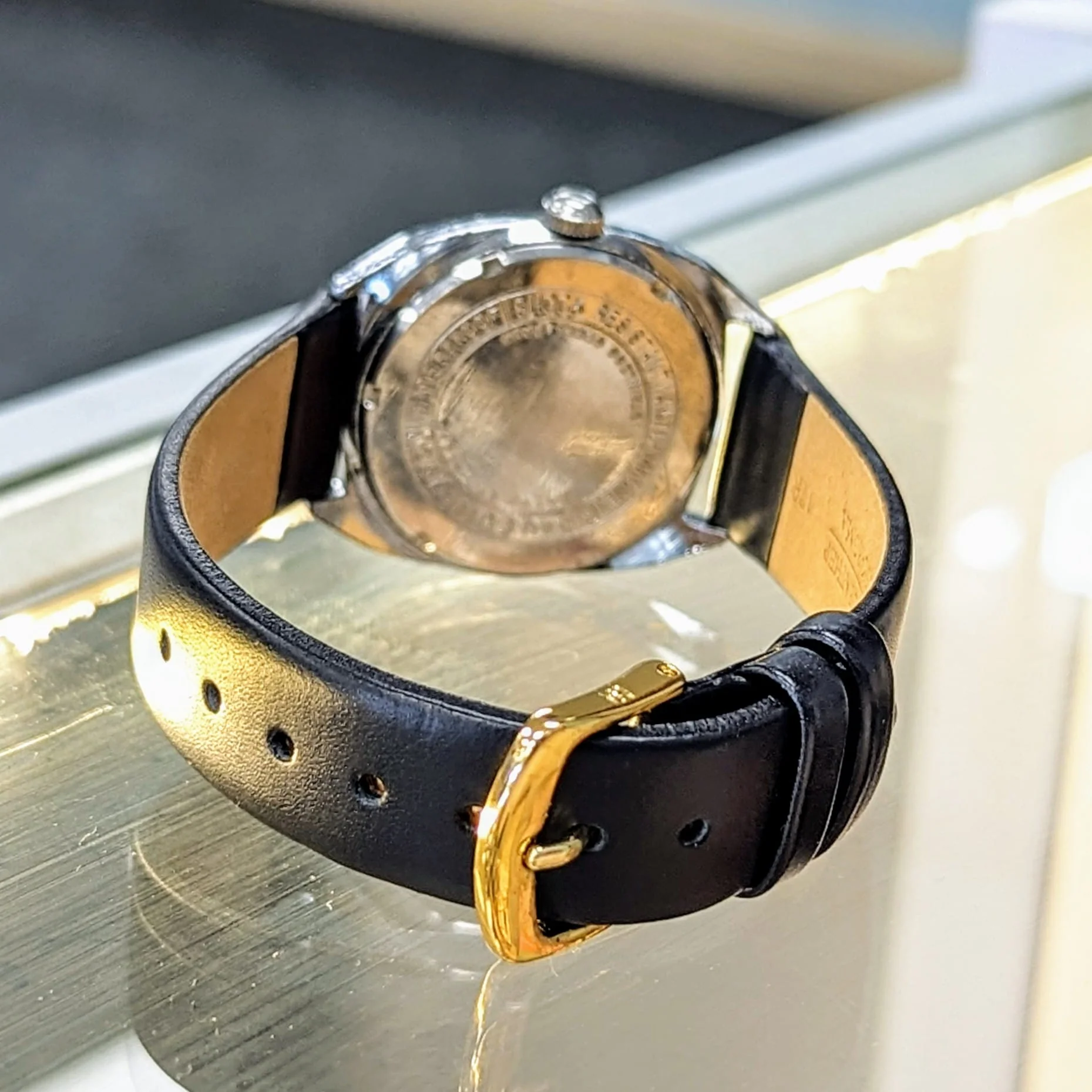 GRUEN Precision Watch 17 Jewels Cal. N510SS Fancy Cushion Case Swiss Wristwatch - Image 11