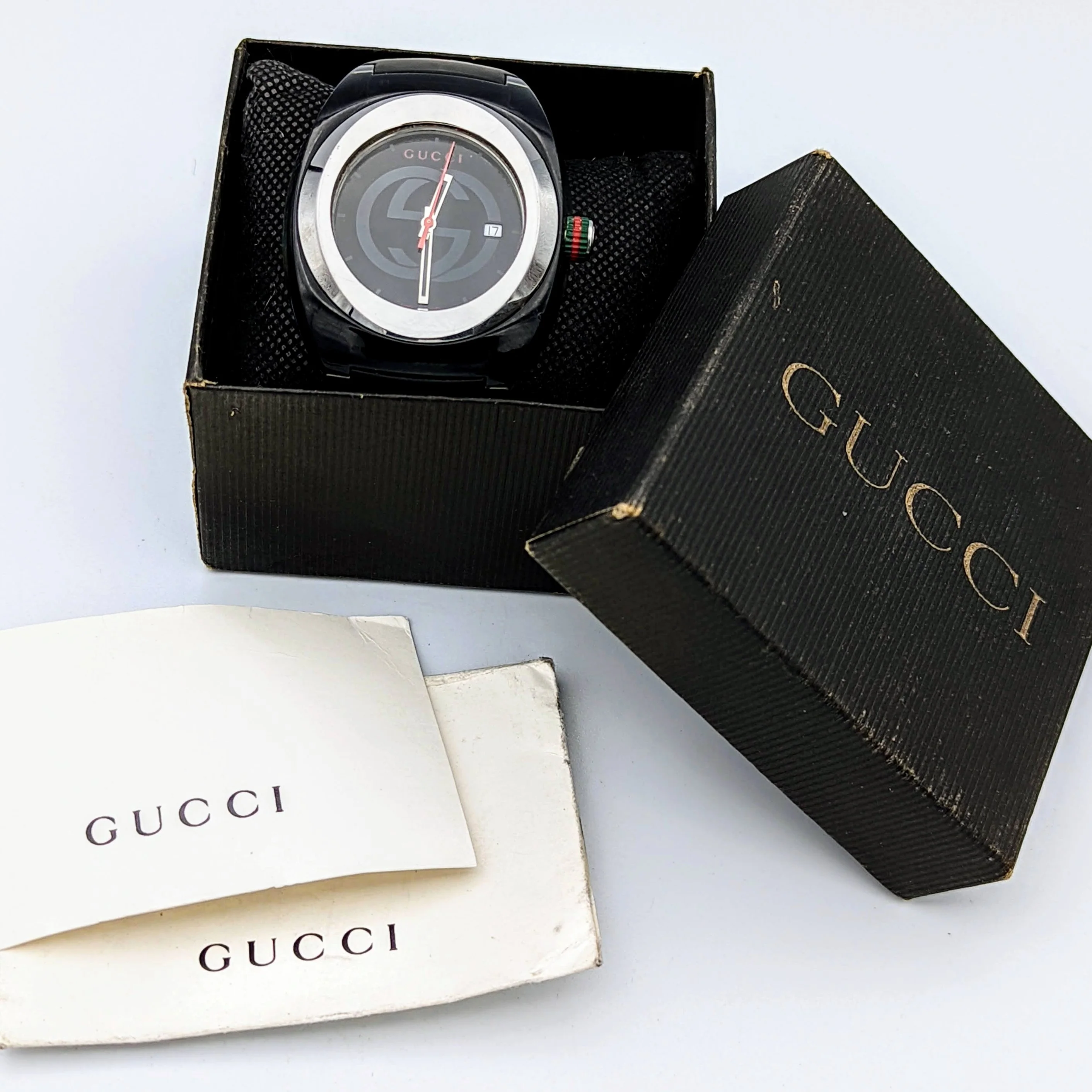 GUCCI SYNC Watch Ref. 137.1 Original Strap! Swiss Quartz Wristwatch - Image 10