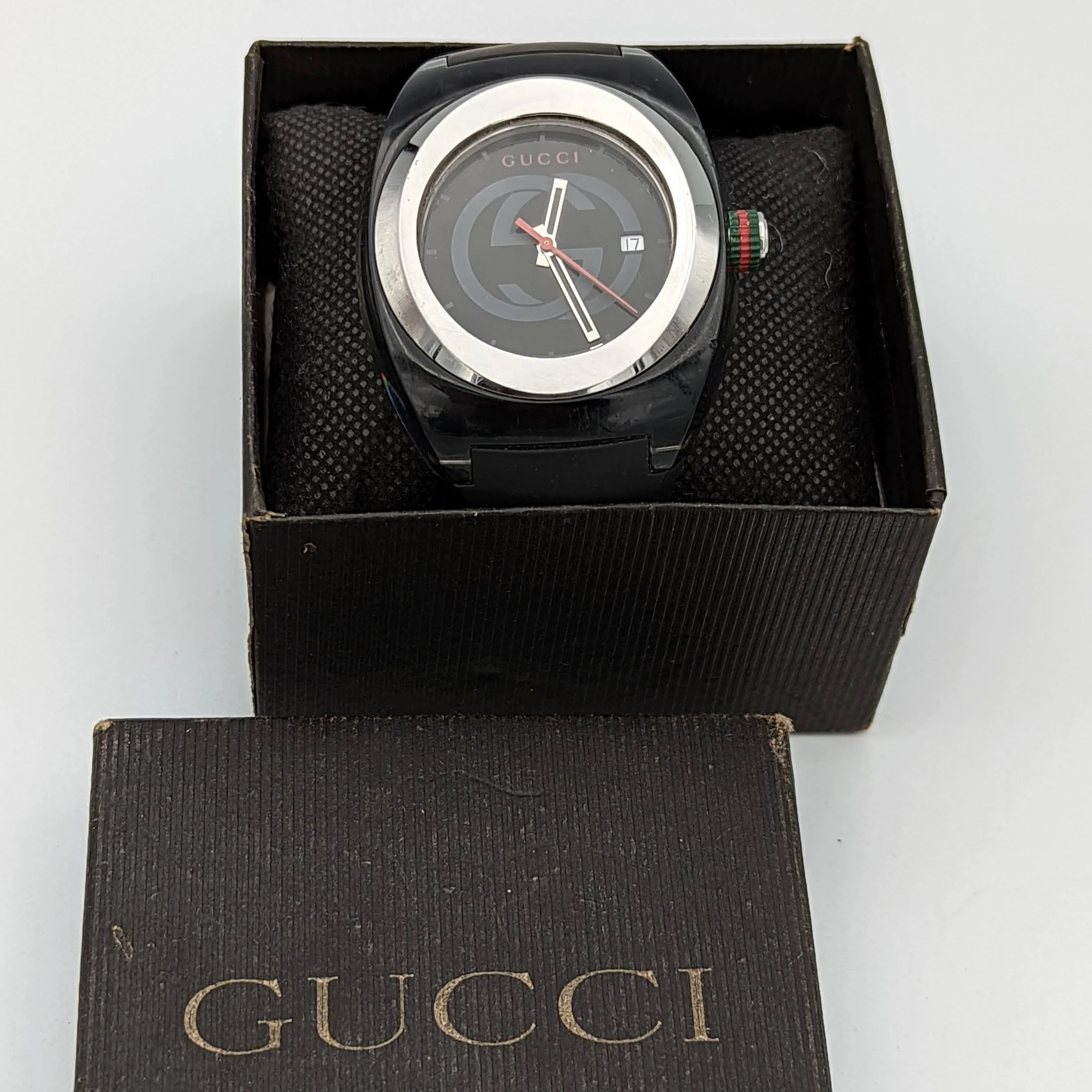 GUCCI SYNC Watch Ref. 137.1 Original Strap! Swiss Quartz Wristwatch - Image 6