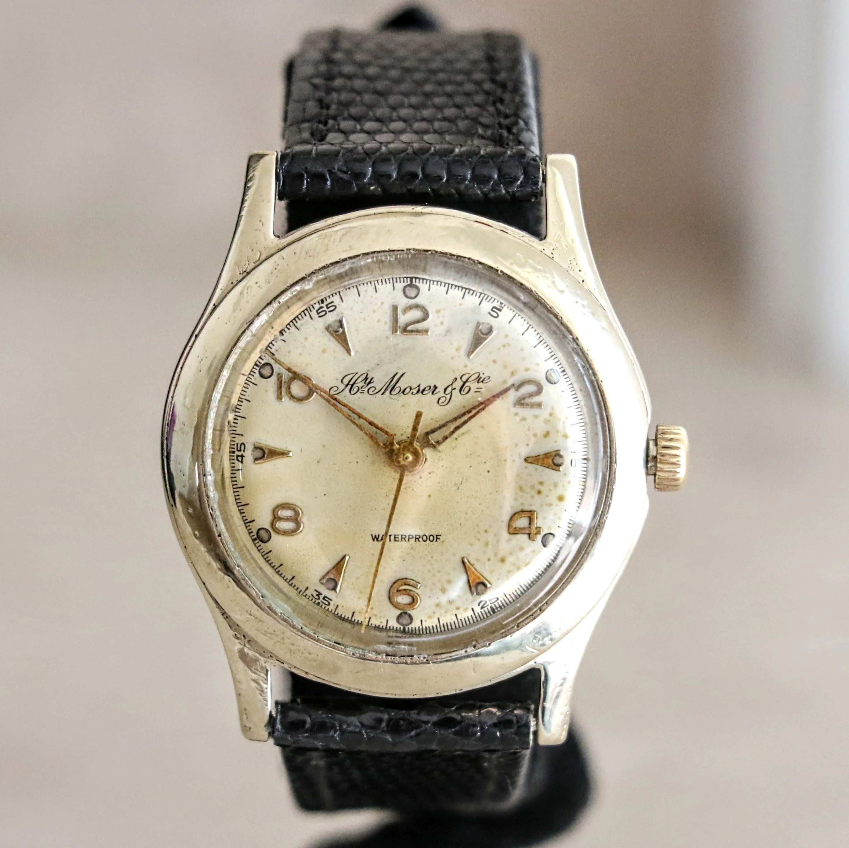 H. MOSER & Cie. Wristwatch 17 Rubis Cal. ETA 1100 Swiss Waterproof Watch - Image 2