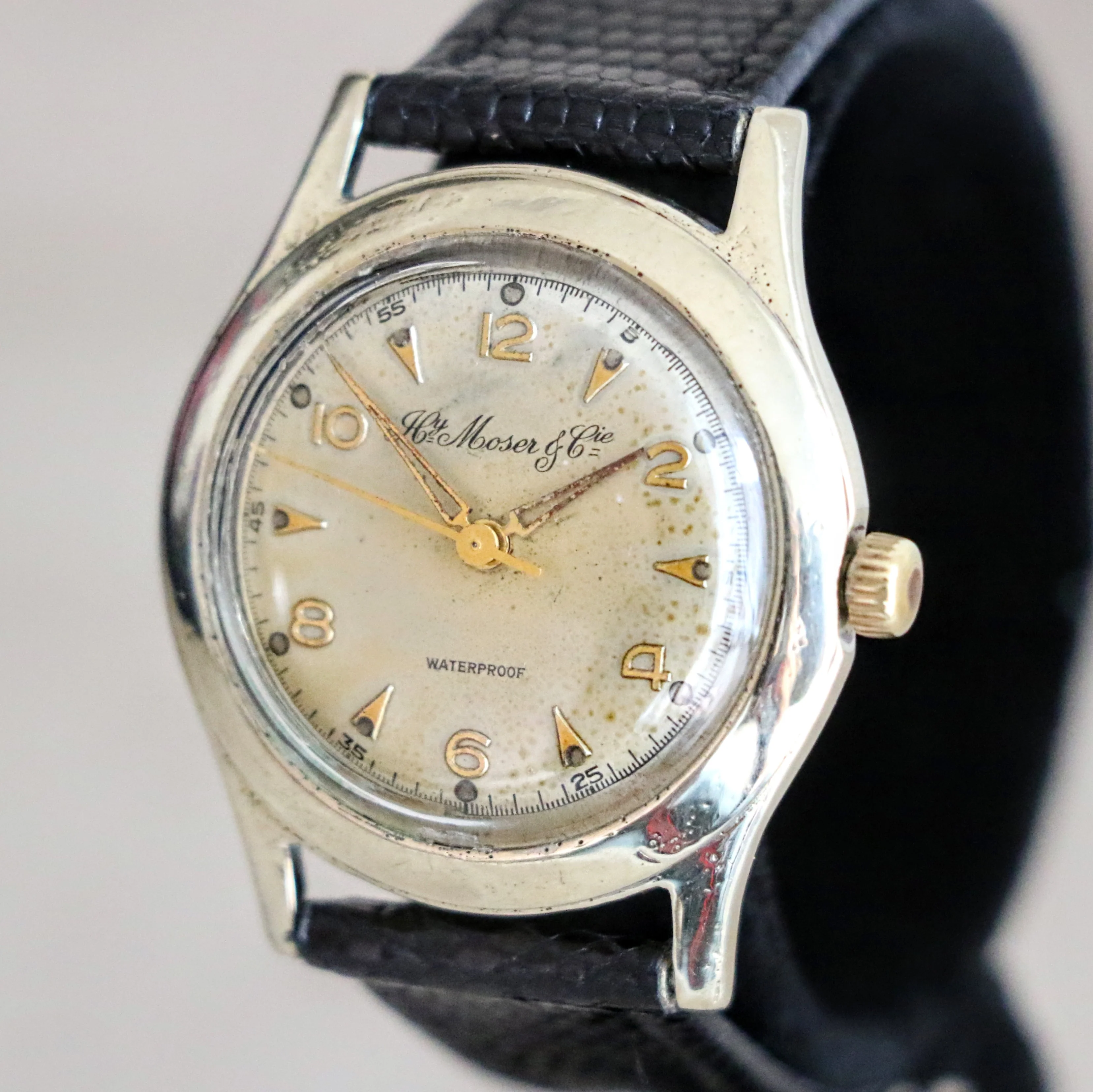 H. MOSER & Cie. Wristwatch 17 Rubis Cal. ETA 1100 Swiss Waterproof Watch - Image 3