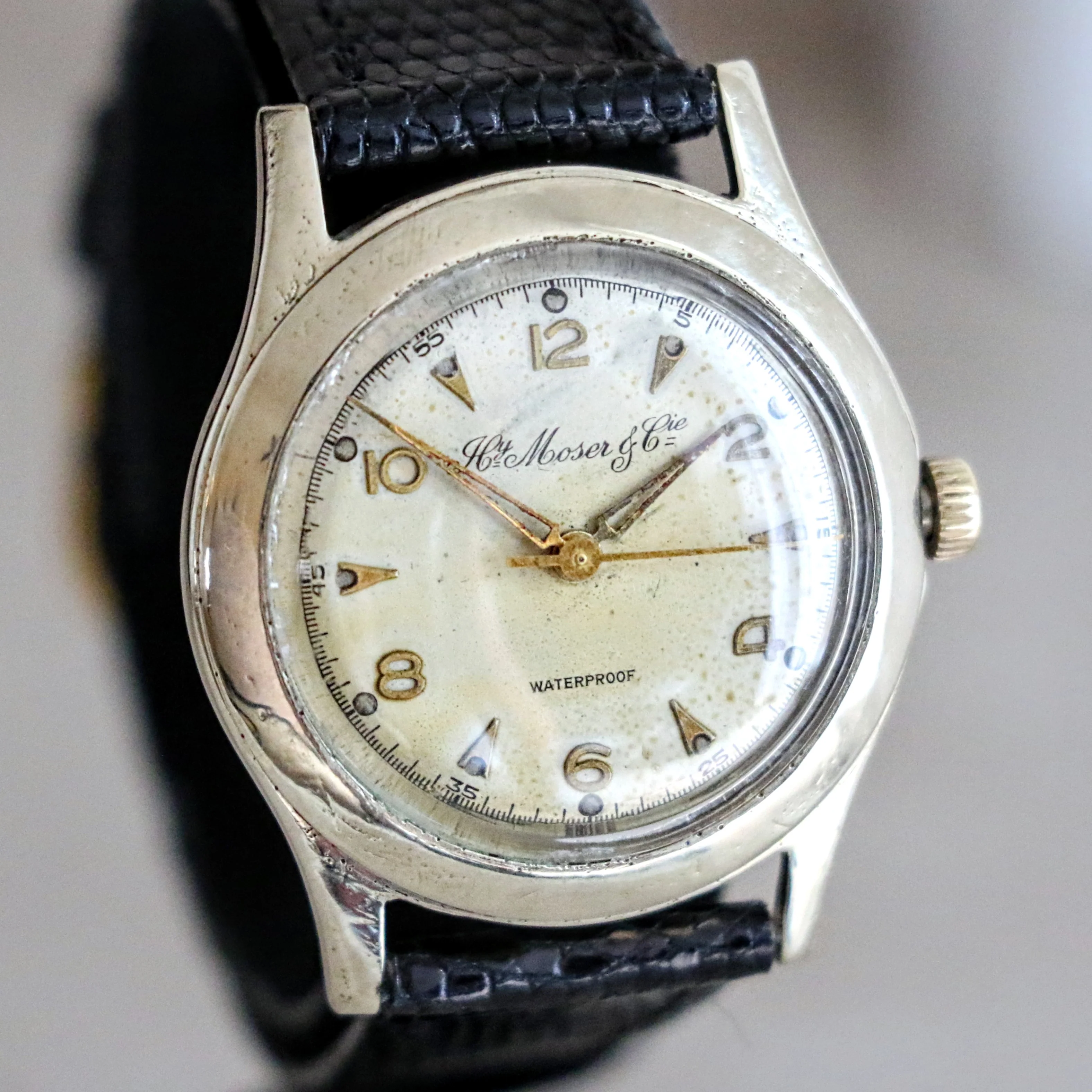 H. MOSER & Cie. Wristwatch 17 Rubis Cal. ETA 1100 Swiss Waterproof Watch - Image 5