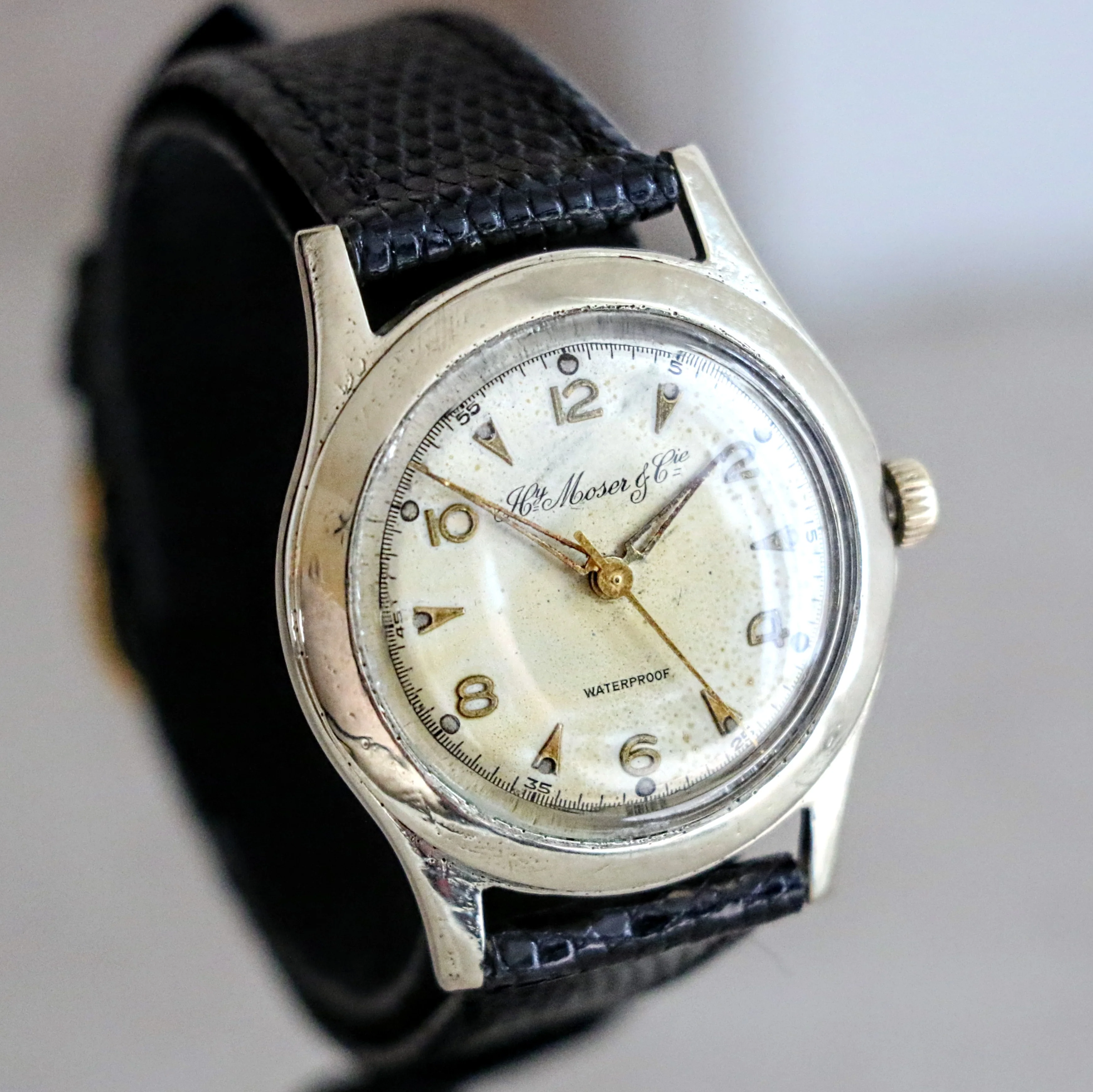 H. MOSER & Cie. Wristwatch 17 Rubis Cal. ETA 1100 Swiss Waterproof Watch - Image 7