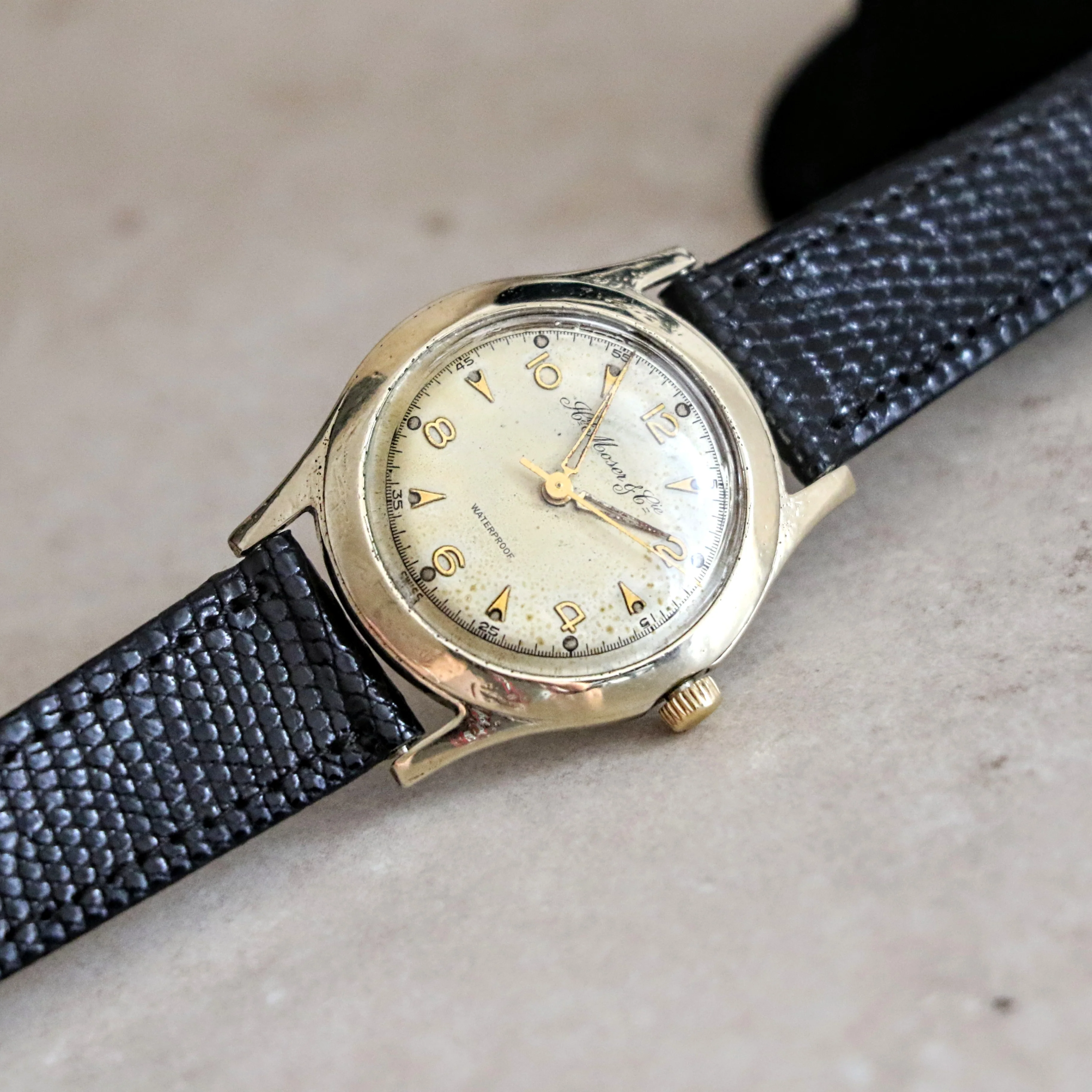 H. MOSER & Cie. Wristwatch 17 Rubis Cal. ETA 1100 Swiss Waterproof Watch - Image 9