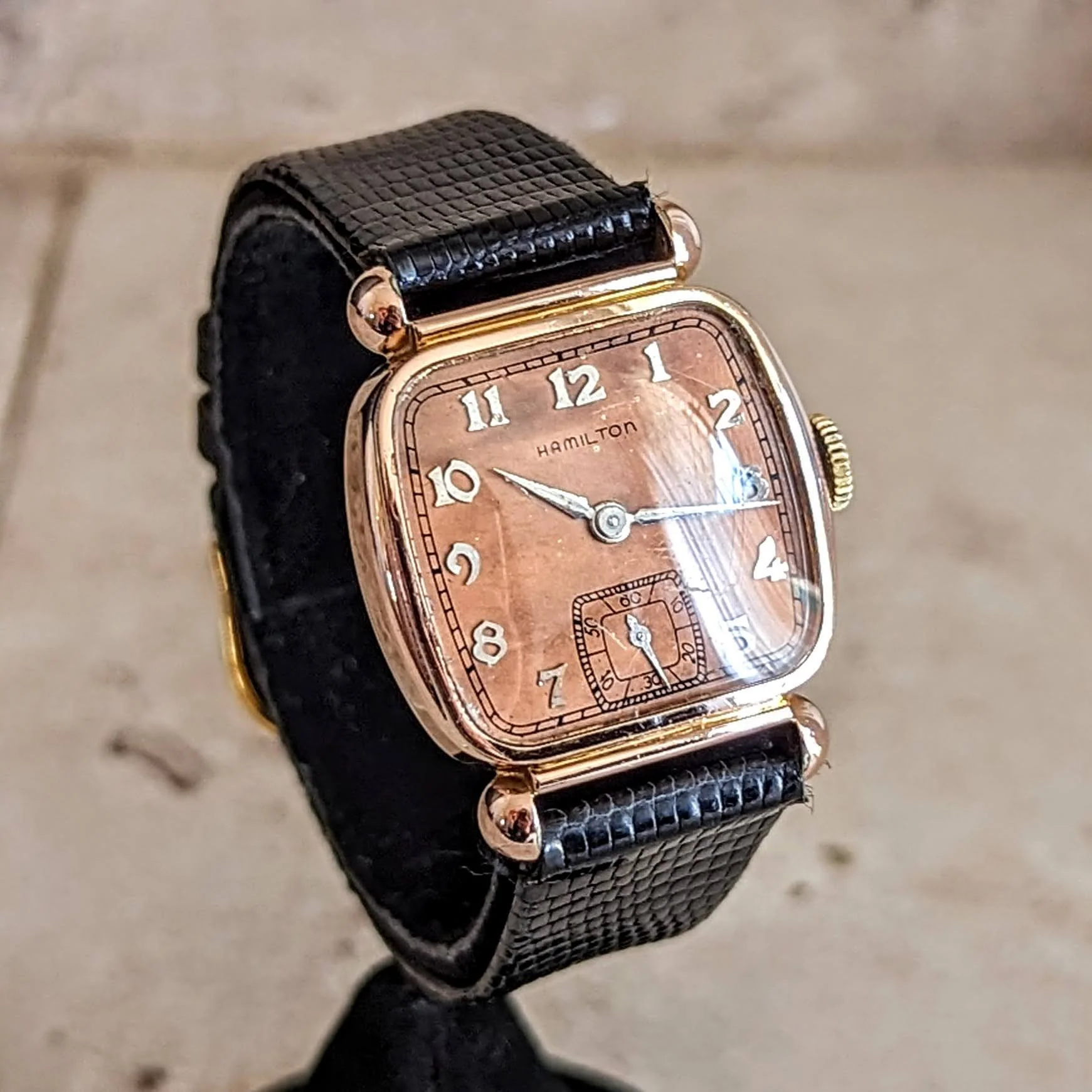 HAMILTON 1941 Coral Martin Wristwatch 17 Jewels Grade 987A  U.S.A. Made Watch - Image 2