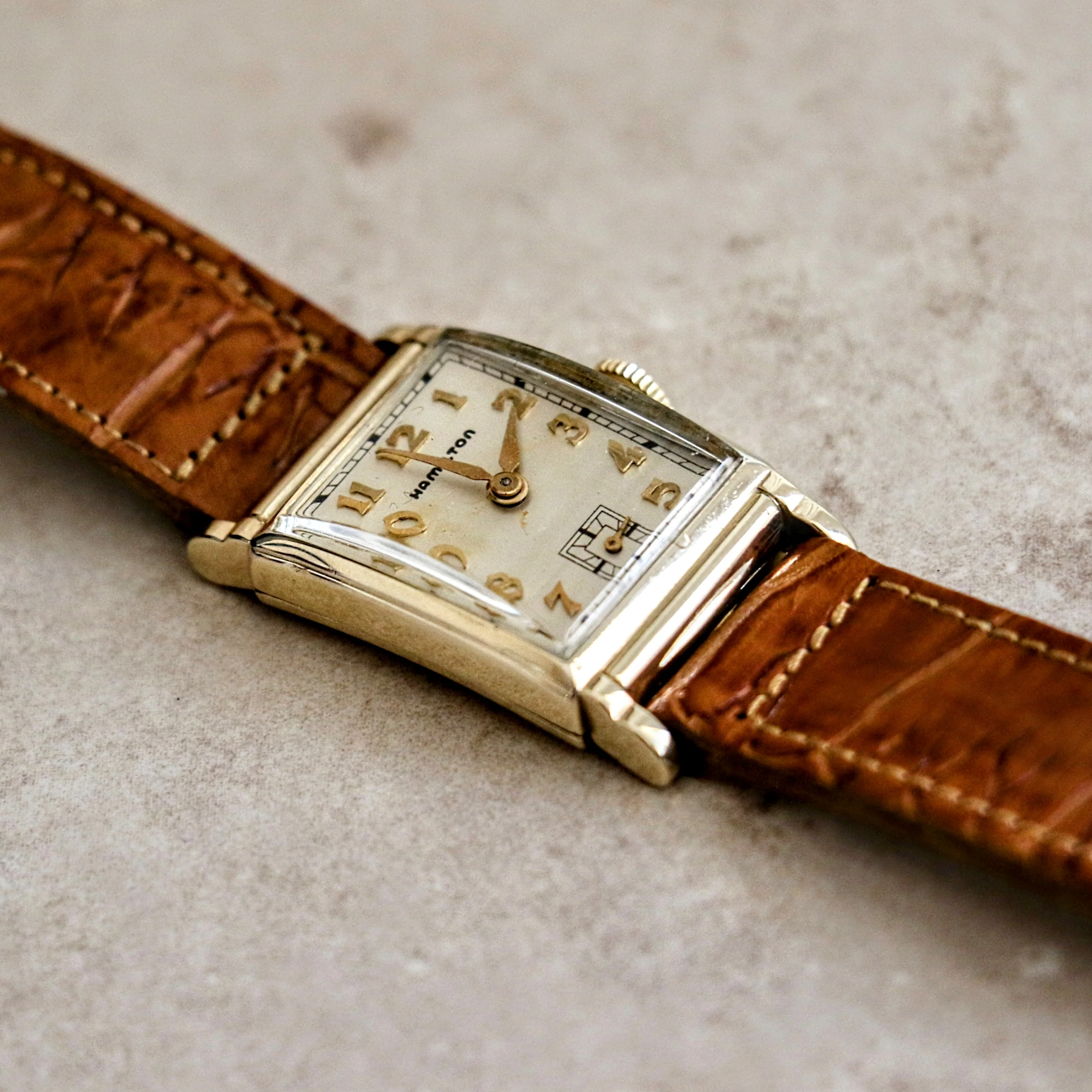 HAMILTON 1948 Eaton Watch Cal. 980 17 Jewels U.S.A. Made Wristwatch - Image 11