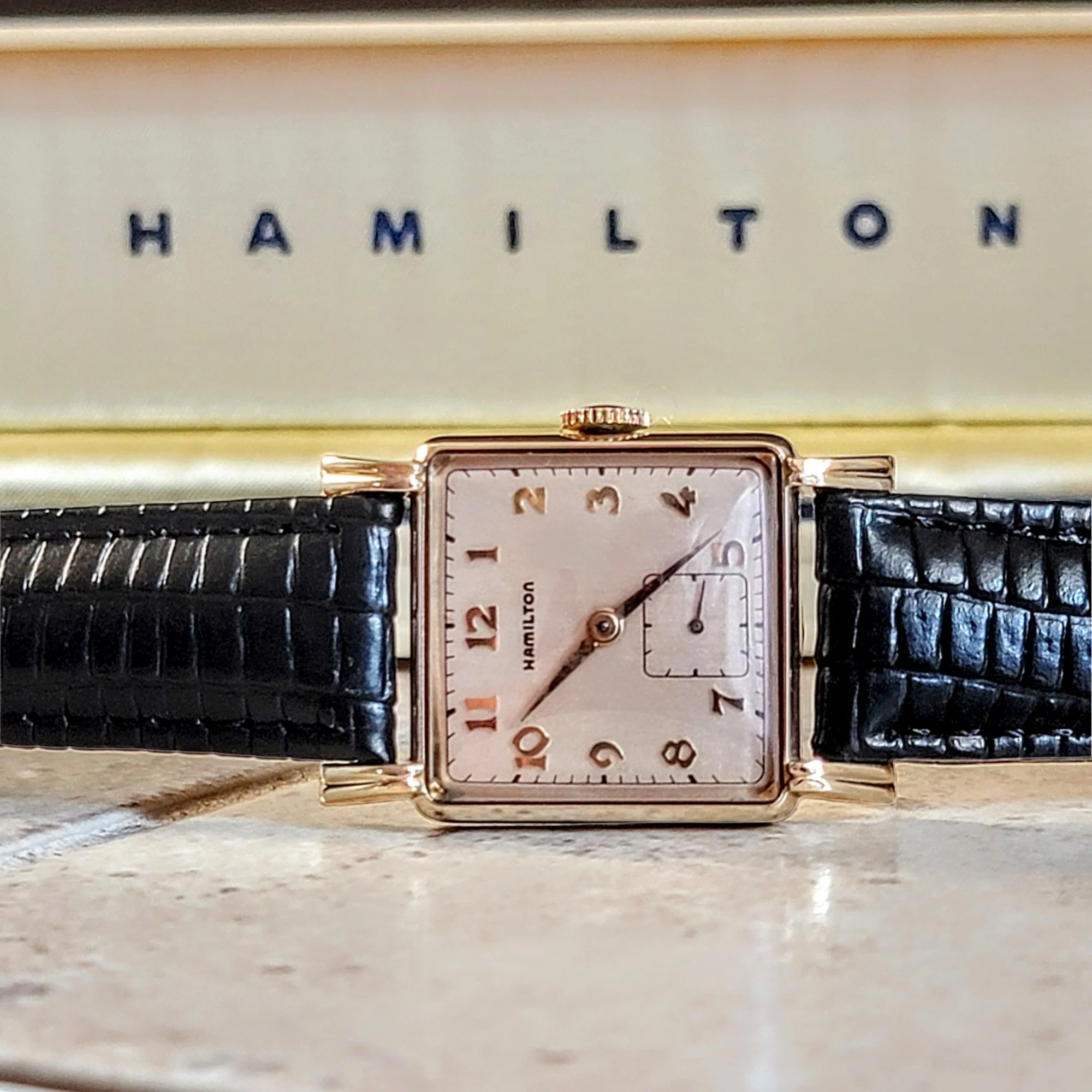 HAMILTON 1948 Eric Watch 17 Jewels 14K GF U.S.A. - Image 15