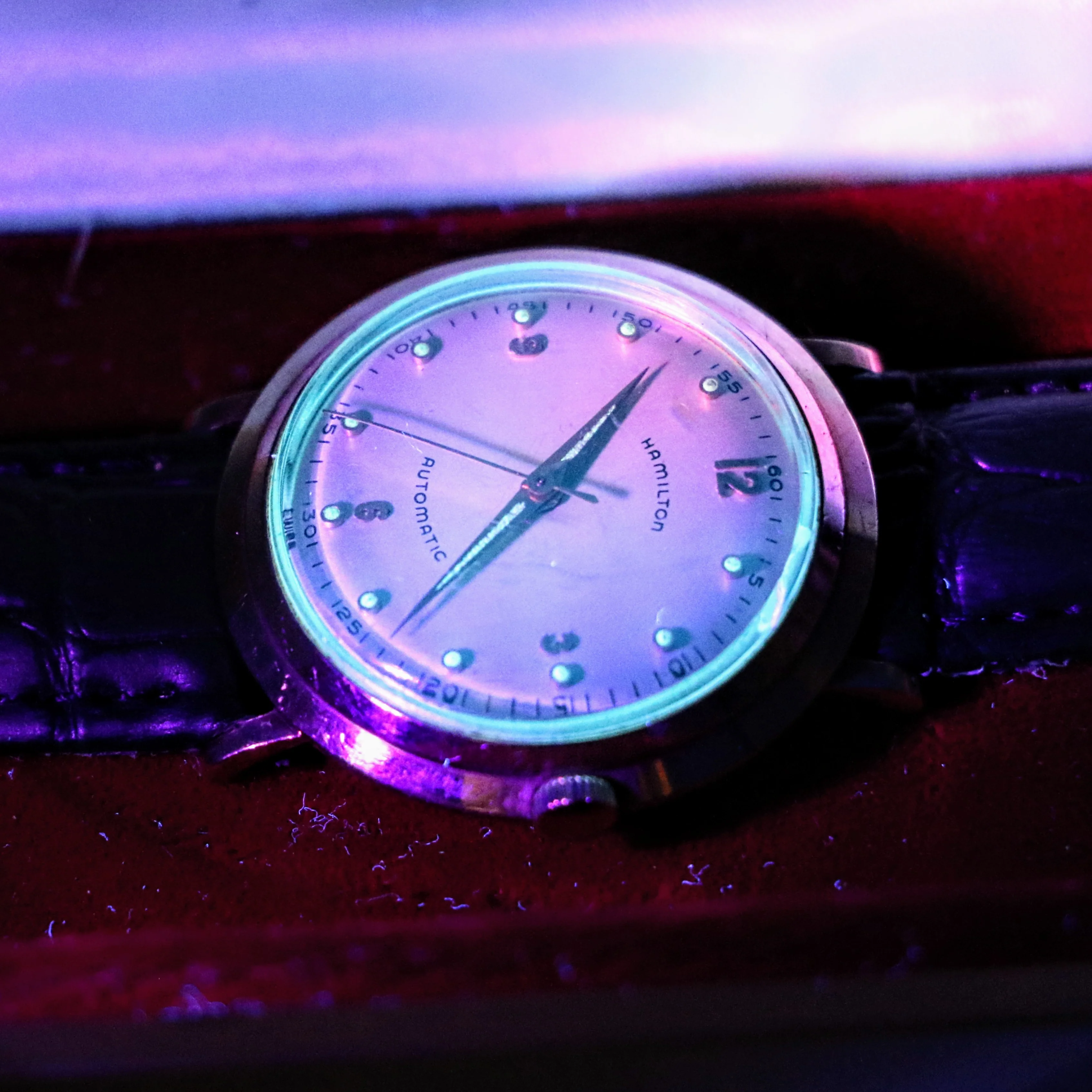 HAMILTON 1950's Automatic K-456 Watch Swiss Made Vintage Wristwatch in BOX! - Image 10