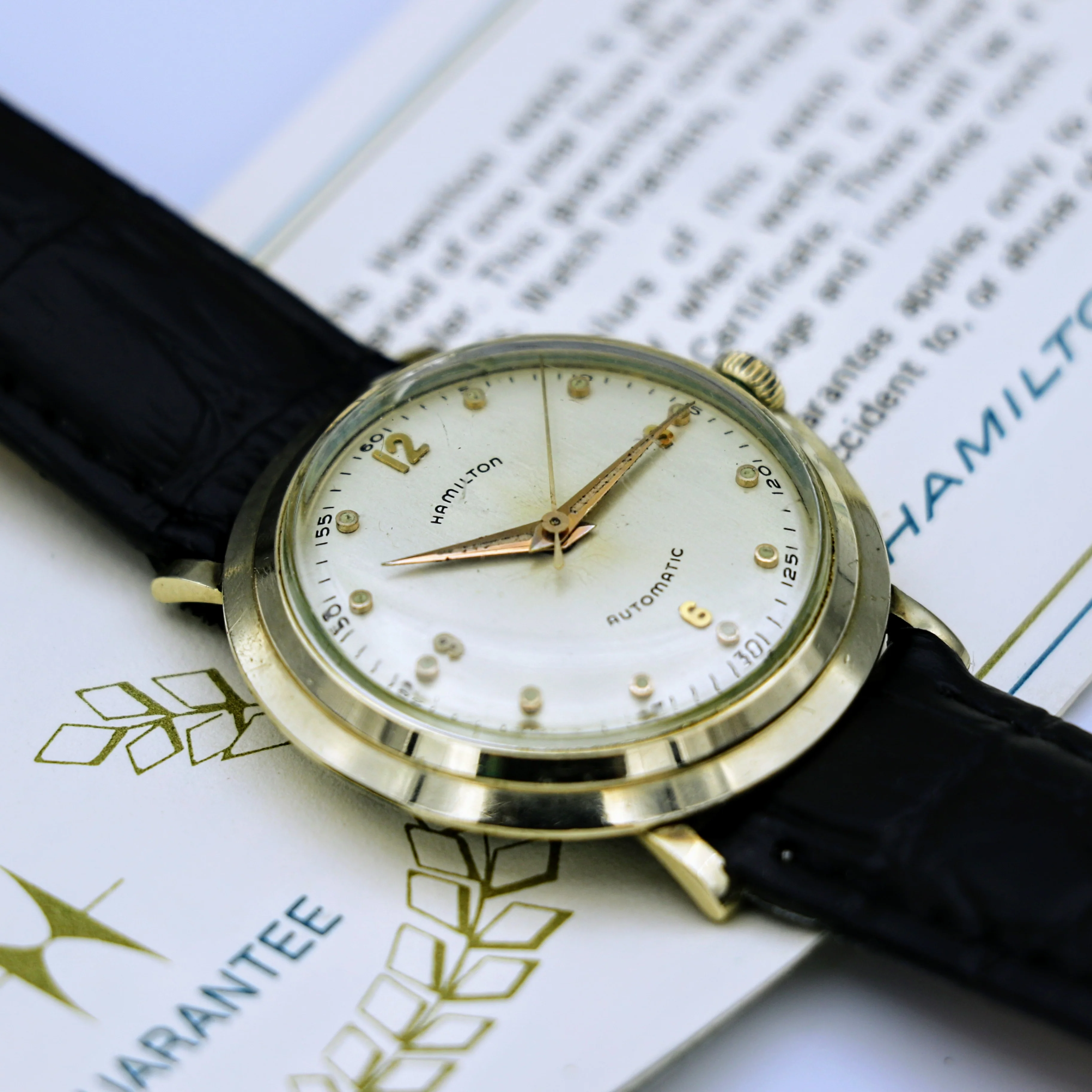 HAMILTON 1950's Automatic K-456 Watch Swiss Made Vintage Wristwatch in BOX! - Image 11