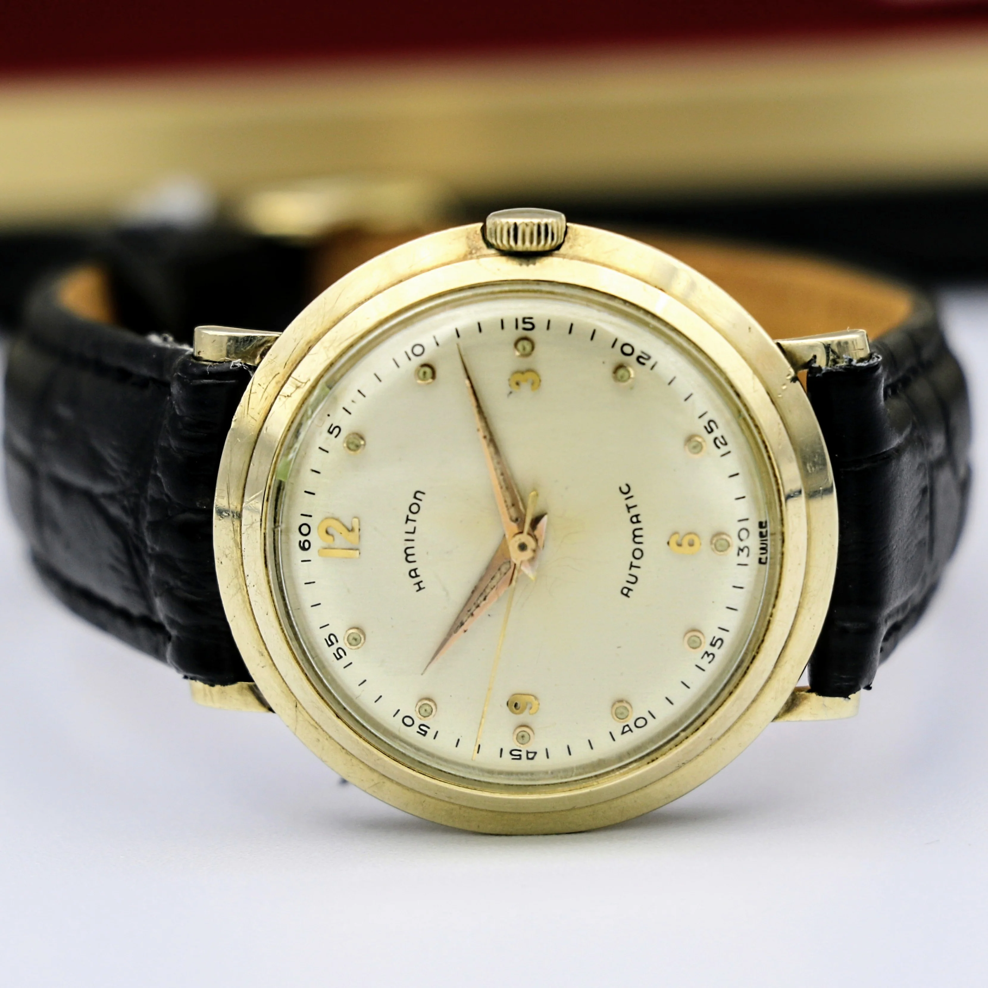 HAMILTON 1950's Automatic K-456 Watch Swiss Made Vintage Wristwatch in BOX! - Image 14