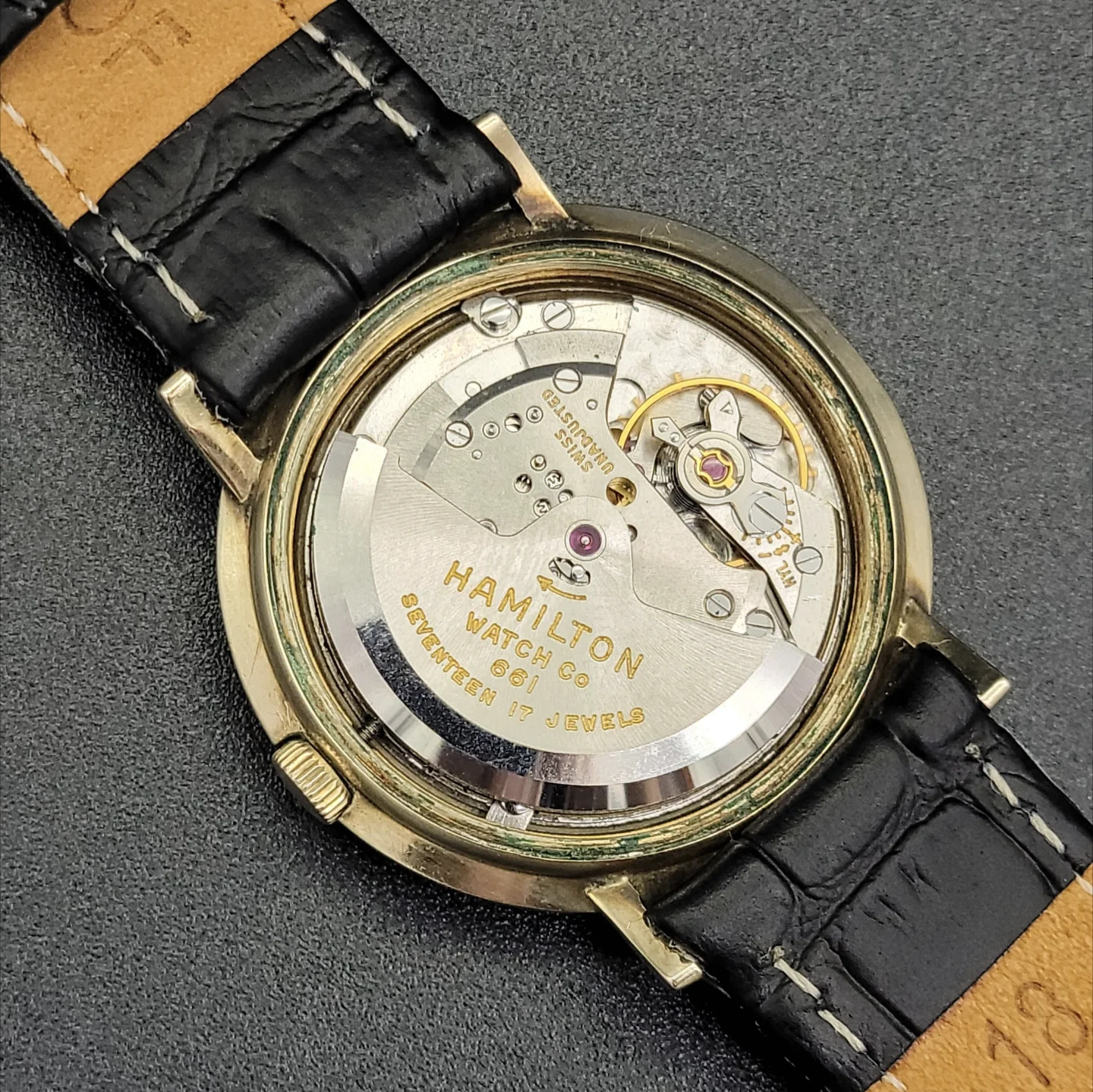 HAMILTON 1950's Automatic K-456 Watch Swiss Made Vintage Wristwatch in BOX! - Image 17