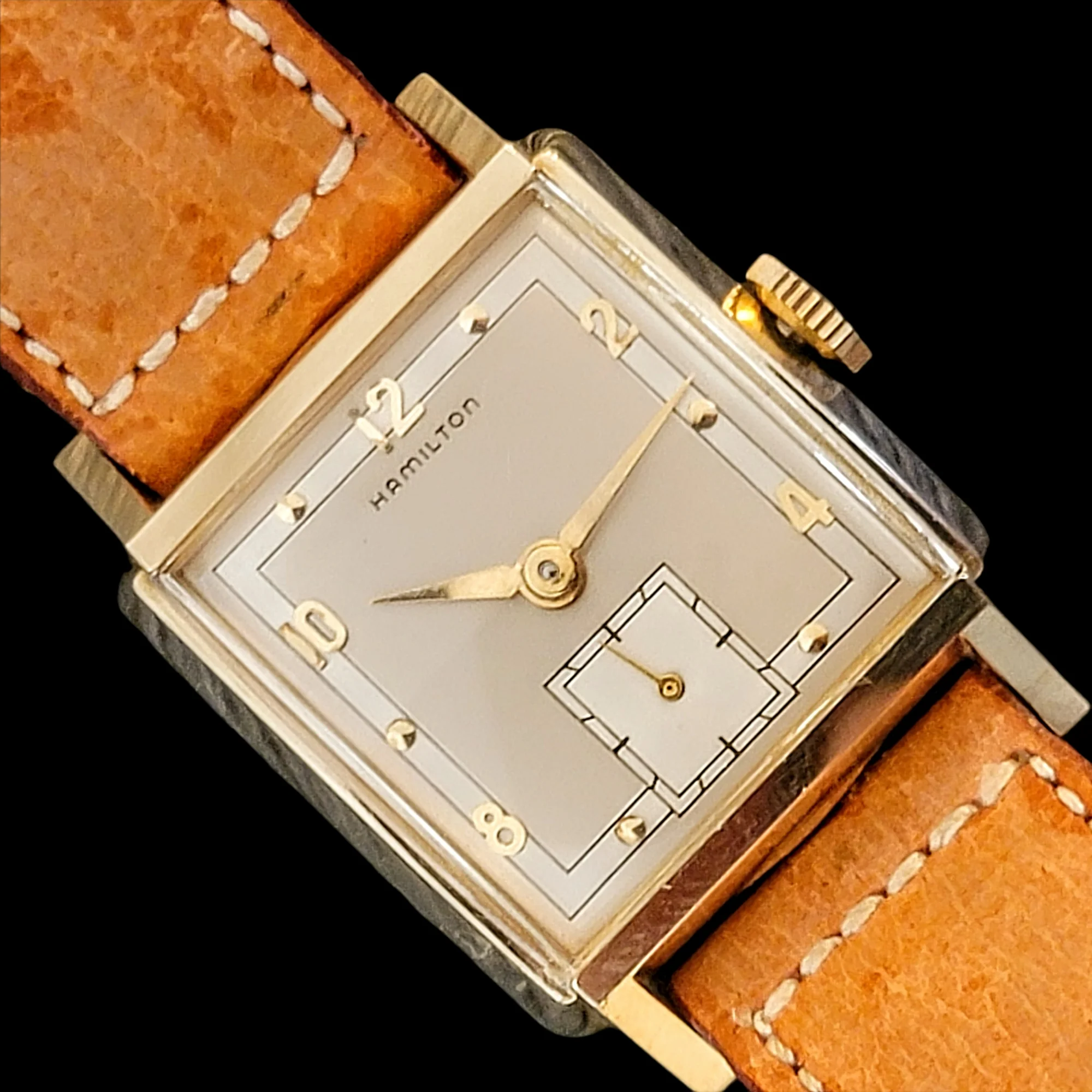 HAMILTON 1951 Gary Cal. Grade 747 U.S.A. Made - Original BOX & Papers - Image 12