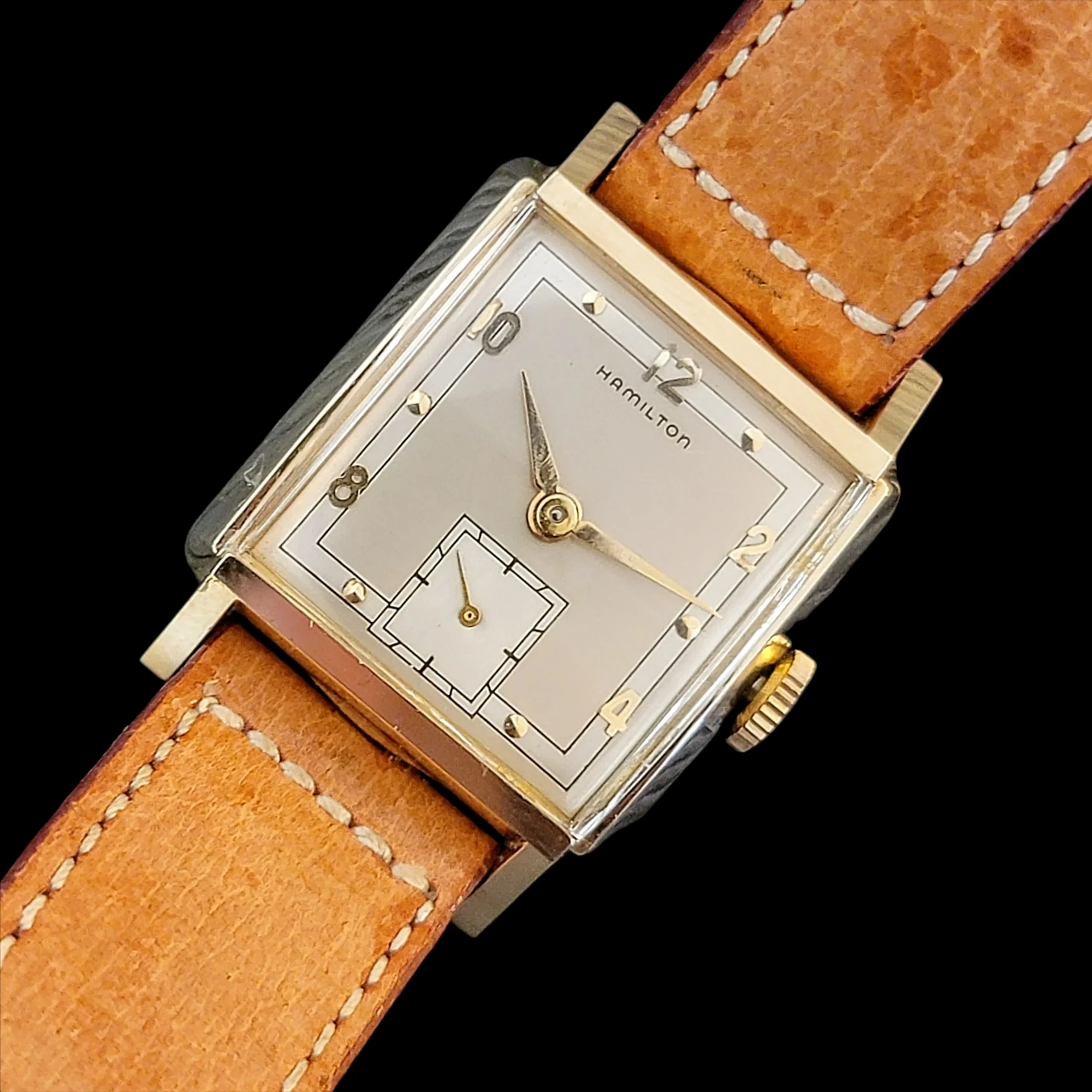 HAMILTON 1951 Gary Cal. Grade 747 U.S.A. Made - Original BOX & Papers - Image 13