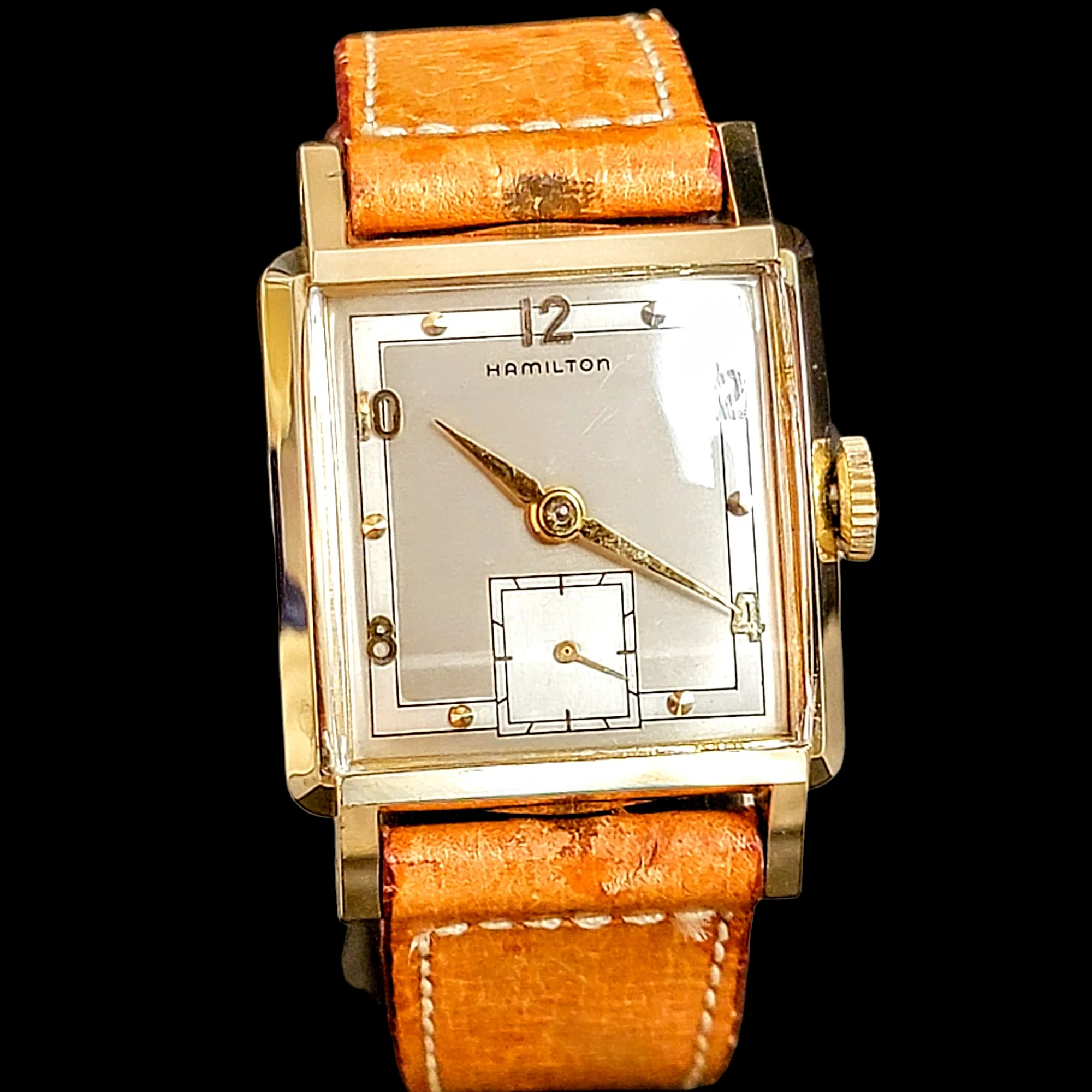 HAMILTON 1951 Gary Cal. Grade 747 U.S.A. Made - Original BOX & Papers - Image 4