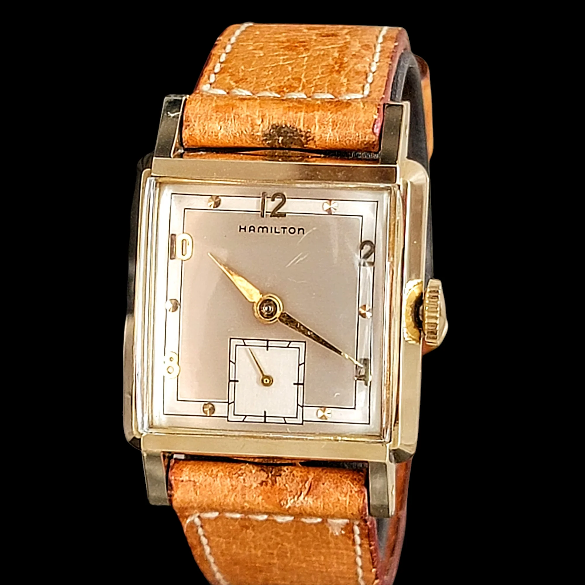 HAMILTON 1951 Gary Cal. Grade 747 U.S.A. Made - Original BOX & Papers - Image 5
