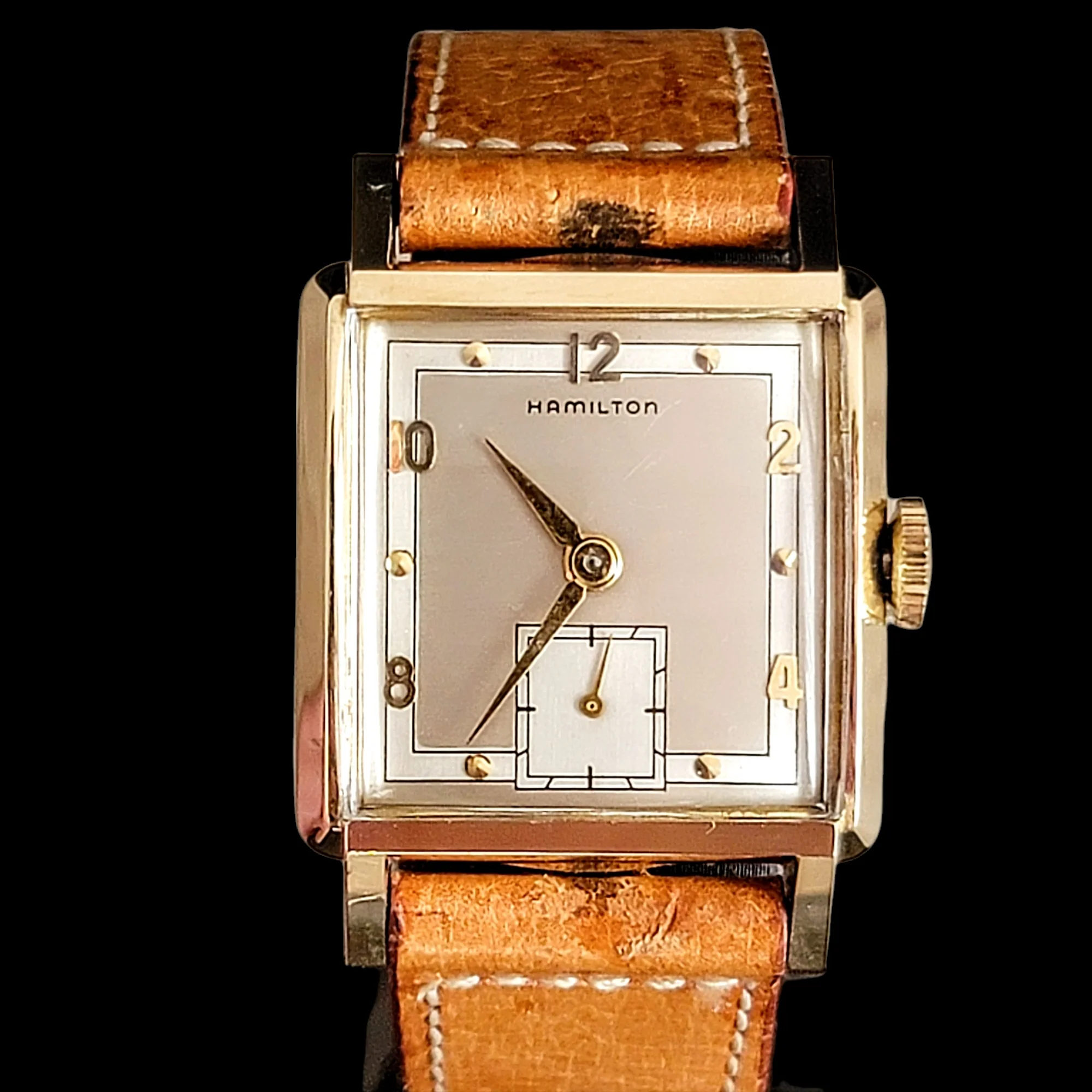 HAMILTON 1951 Gary Cal. Grade 747 U.S.A. Made - Original BOX & Papers - Image 9