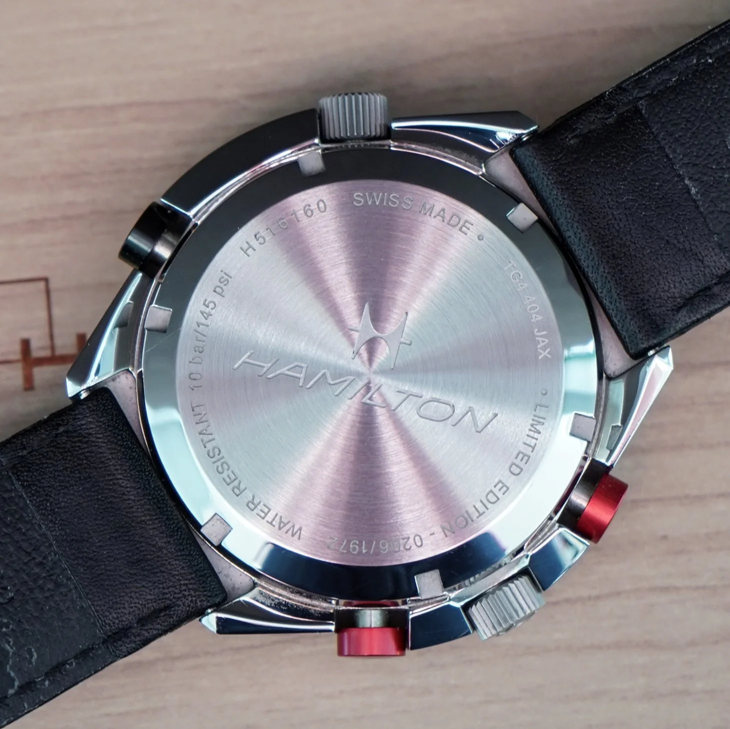 HAMILTON American Classic Chrono-Matic 50 Watch H516160 Limited Edition Automatic Wristwatch - ALL Original Box & Papers! - Image 8