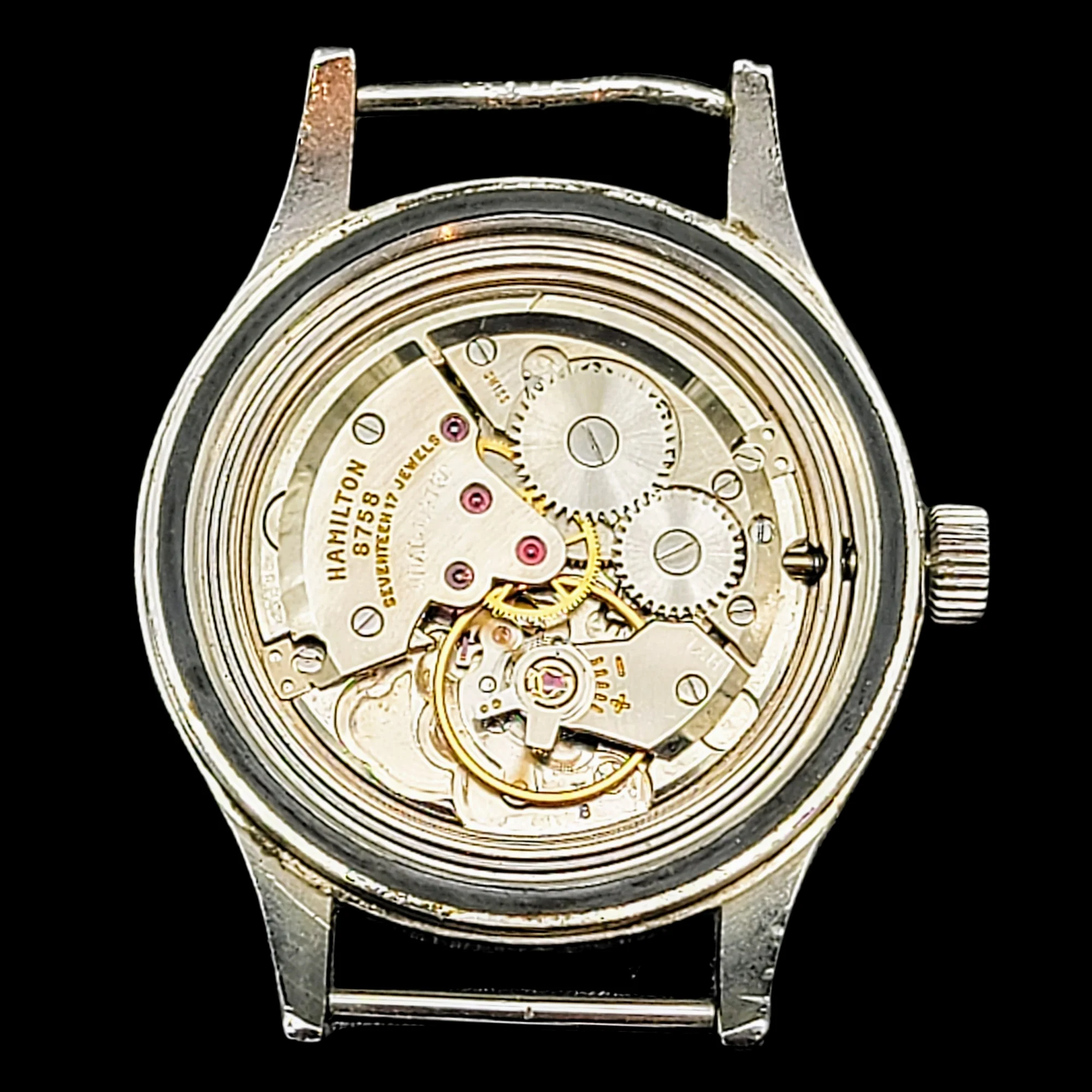 HAMILTON G.S. 24-Hour Dial British R.A.F. Pilot Wristwatch - Grade S75 S 17 Jewels - Image 16