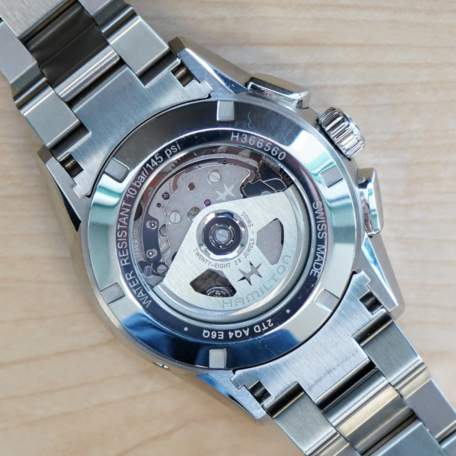 HAMILTON Jazzmaster Performer Auto Chrono Watch H36656140 42mm Automatic Wristwatch - Image 14