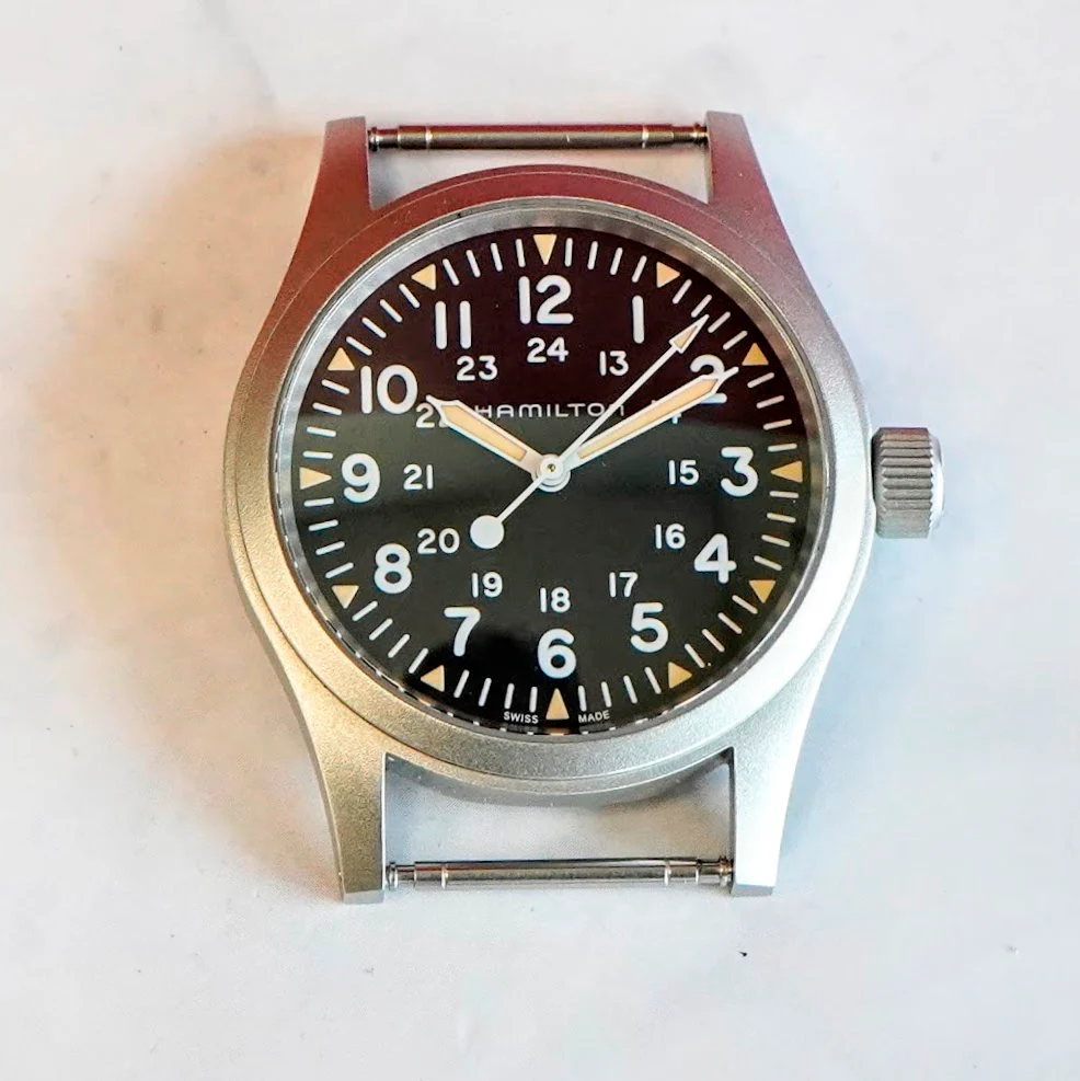 Hamilton Khaki Field Mechanical Watch H694390 38mm S.S. ALL Original - 2-Box & Papers - Image 11