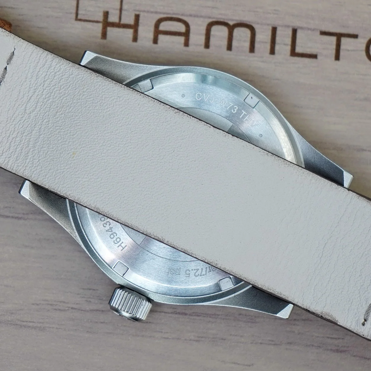 HAMILTON Khaki Field Mechanical Watch H69439511 38mm S.S. Wristwatch - ALL Original 2-Box, Tag & Papers! - Image 9