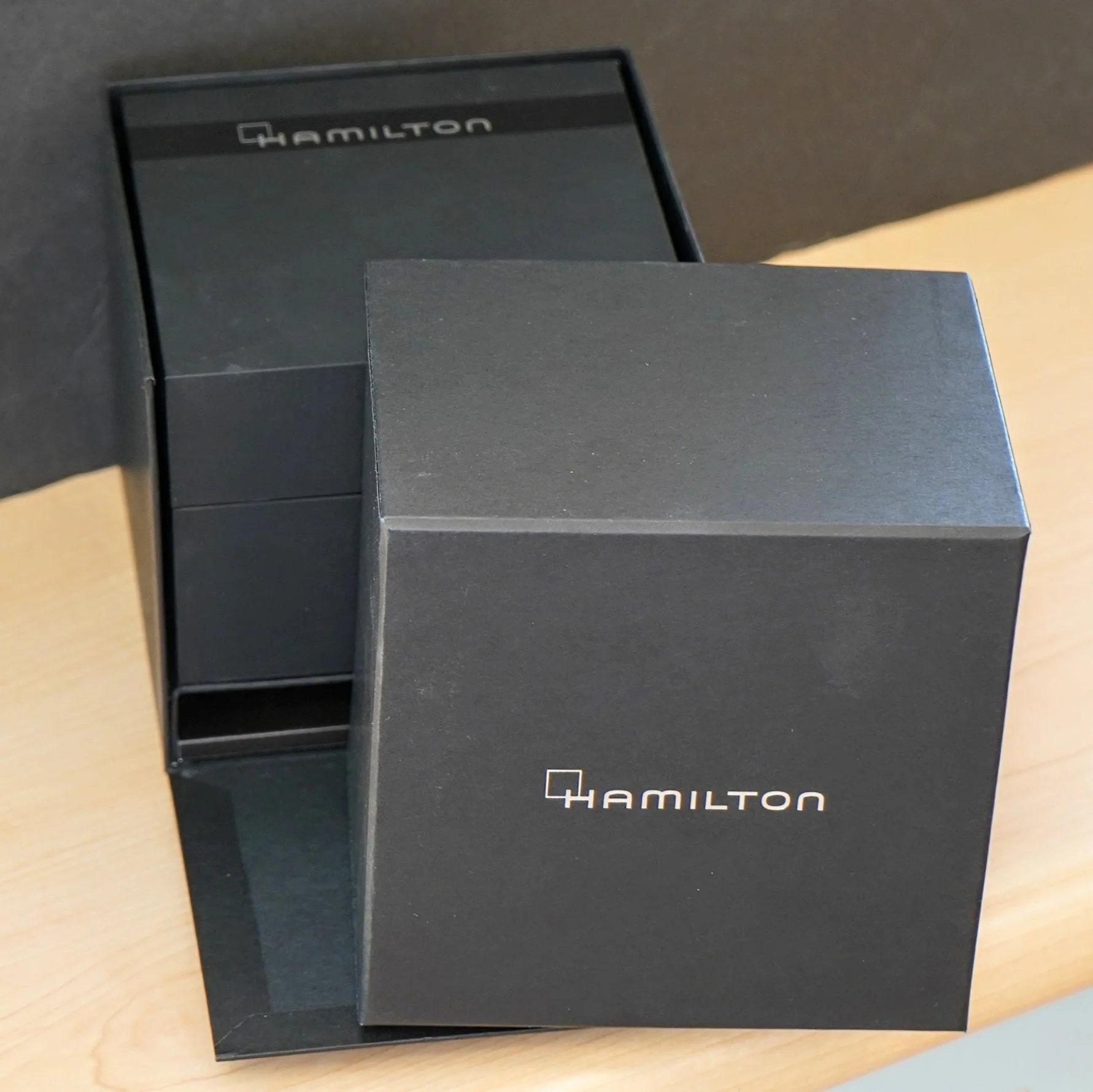 HAMILTON Khaki Field Officer Auto Watch H706550 44mm Black Dial Wristwatch  - ALL Original & Double Box! - Image 16