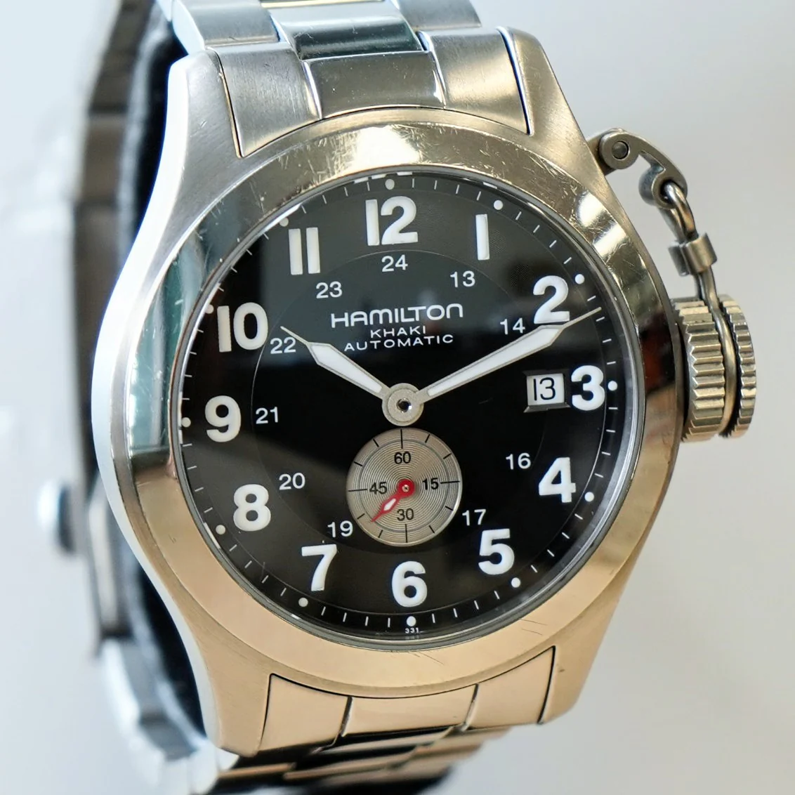 HAMILTON Khaki Navy Frogman Automatic Watch H774150 27 Jewels Wristwatch - IN BOX! - Image 3