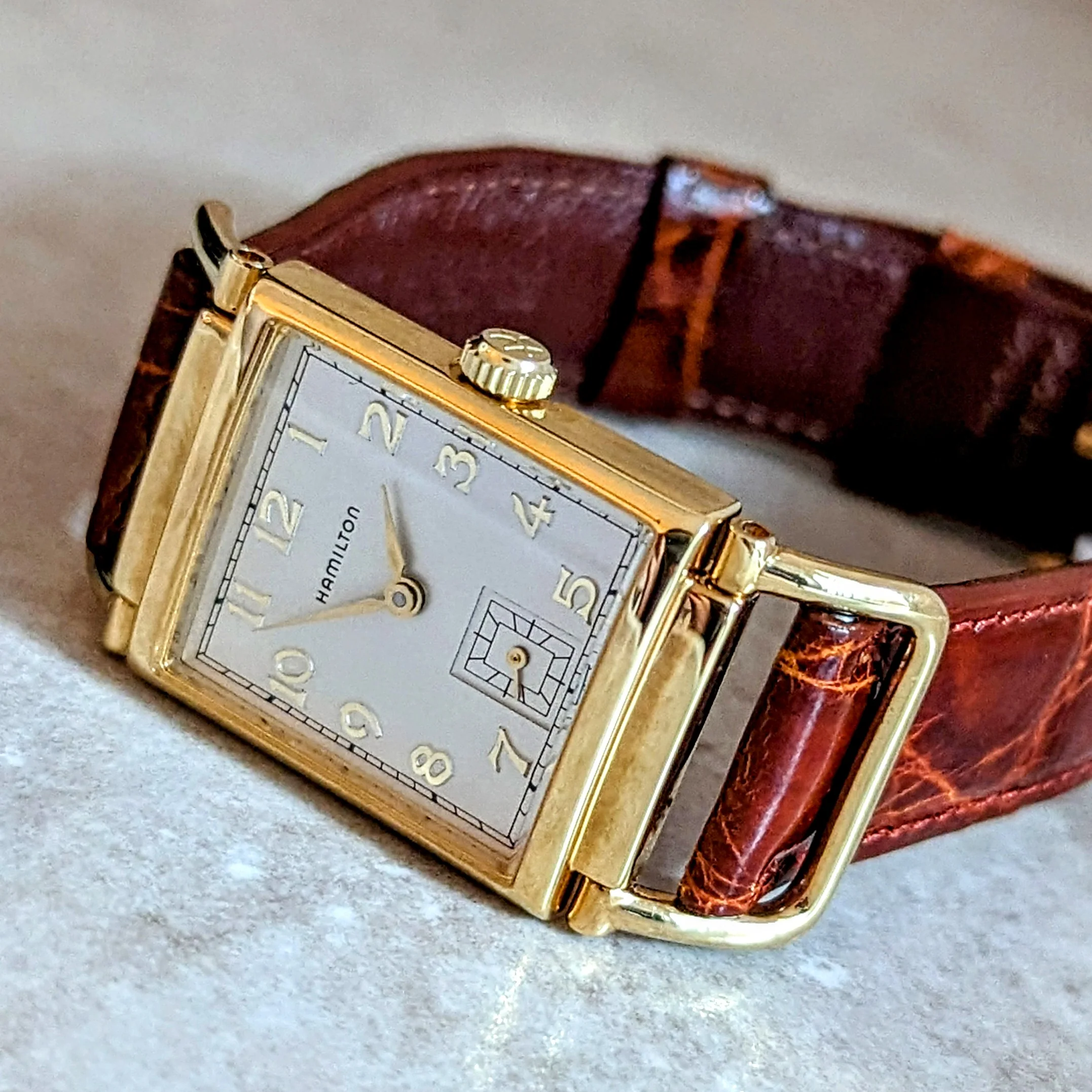 HAMILTON Wilshire Wristwatch “Registered Edition” 1983 Reissue Vintage Watch - Image 7